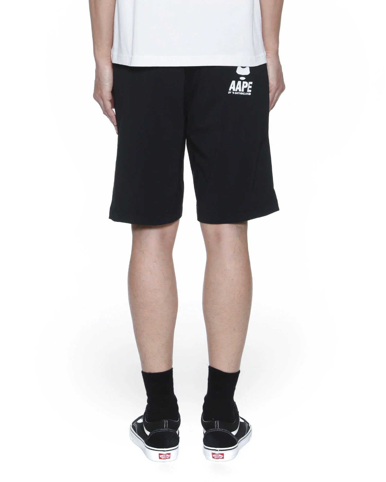 Logo print loose chino shorts - Image 10