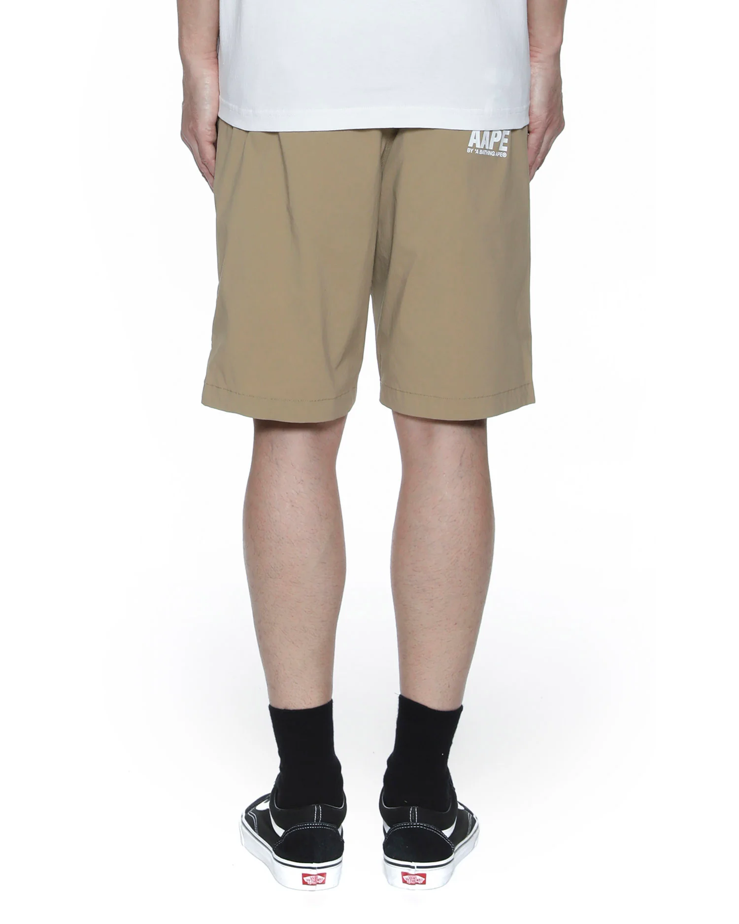 Logo print loose chino shorts - Image 4