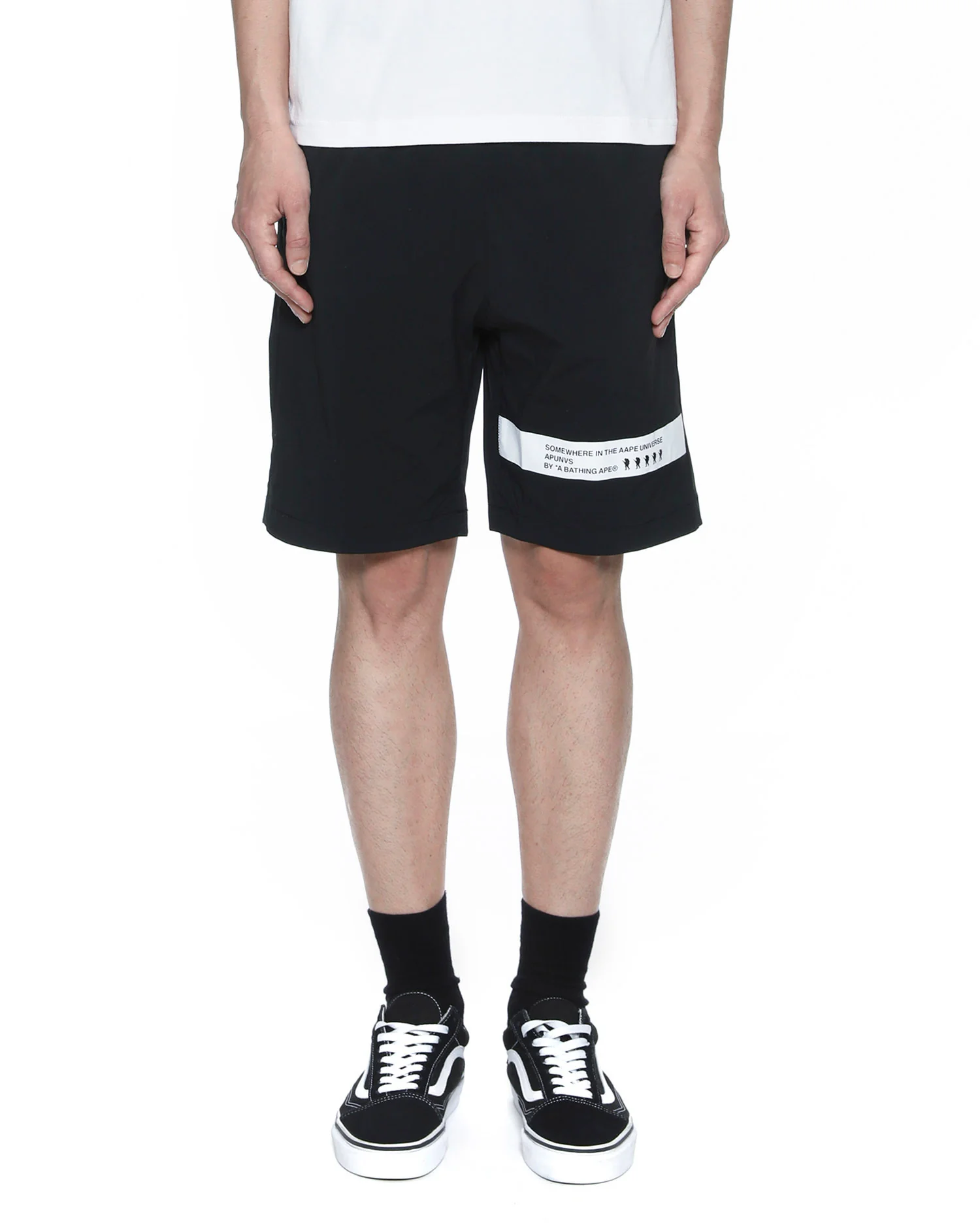 Logo print loose chino shorts - Image 8