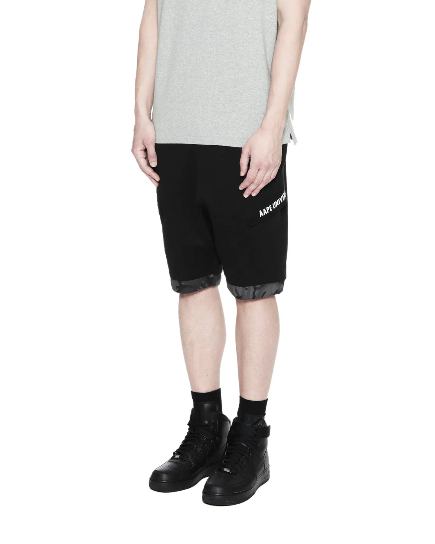 Logo print cargo shorts - Image 3