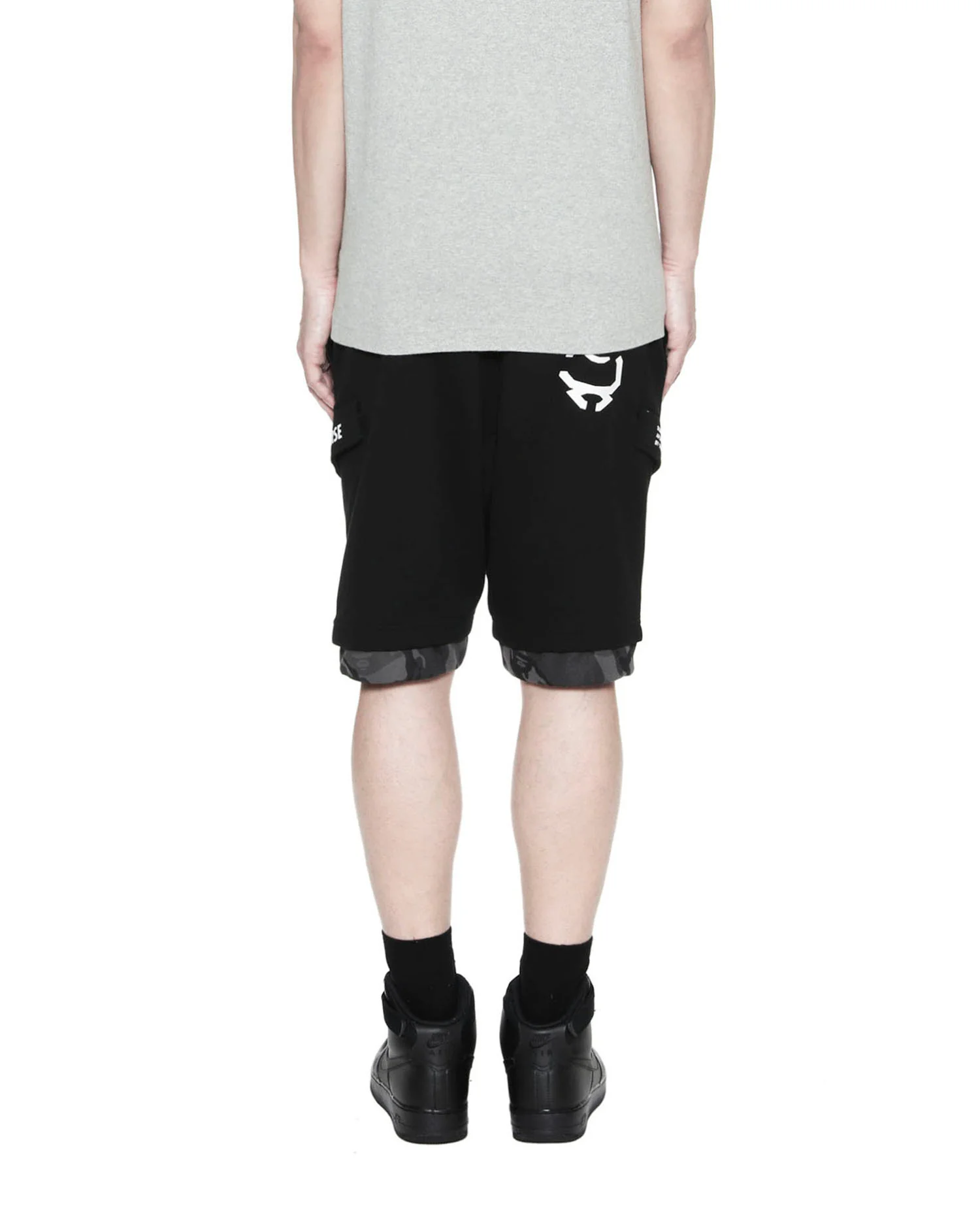 Logo print cargo shorts - Image 4