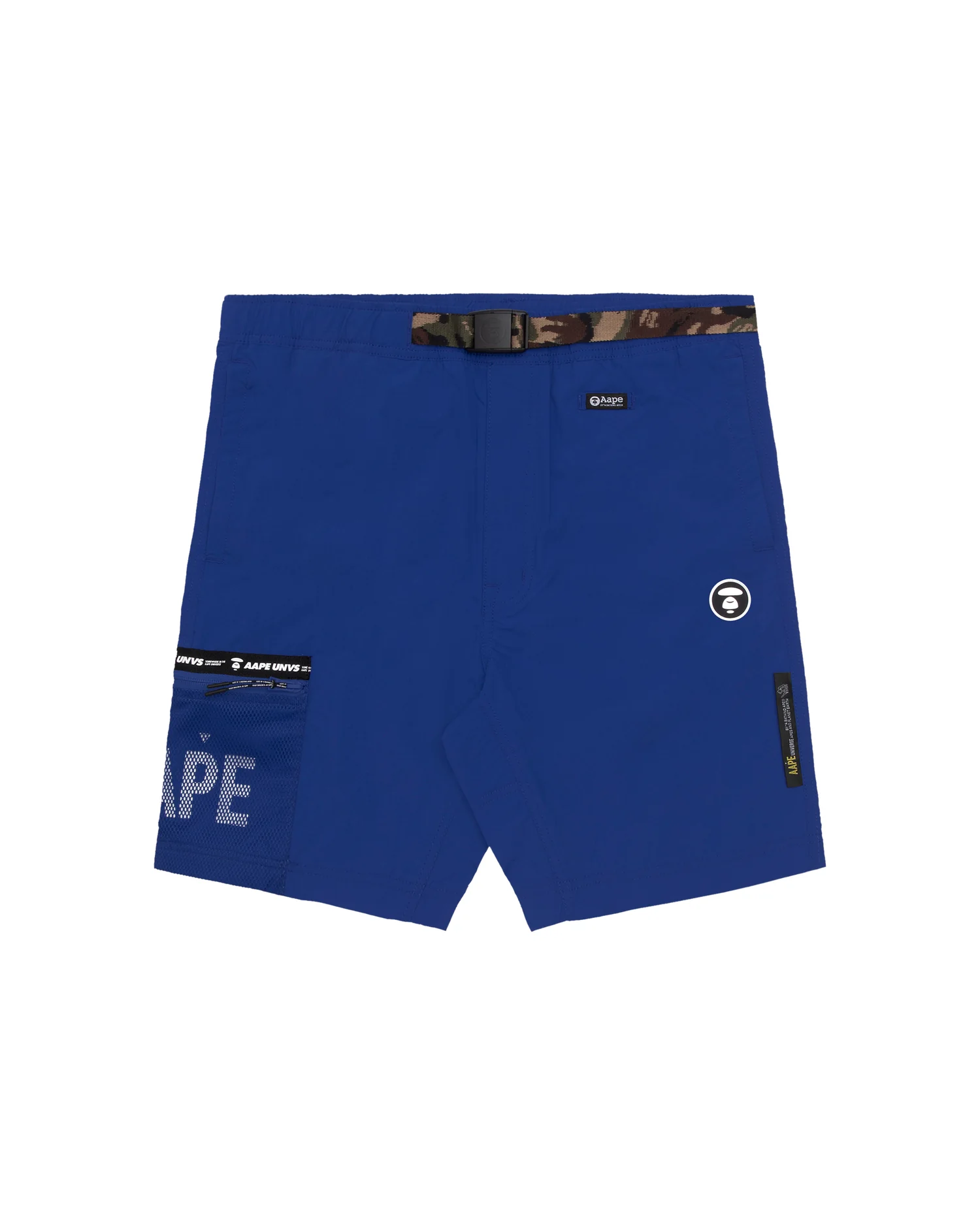 Belted cargo shorts