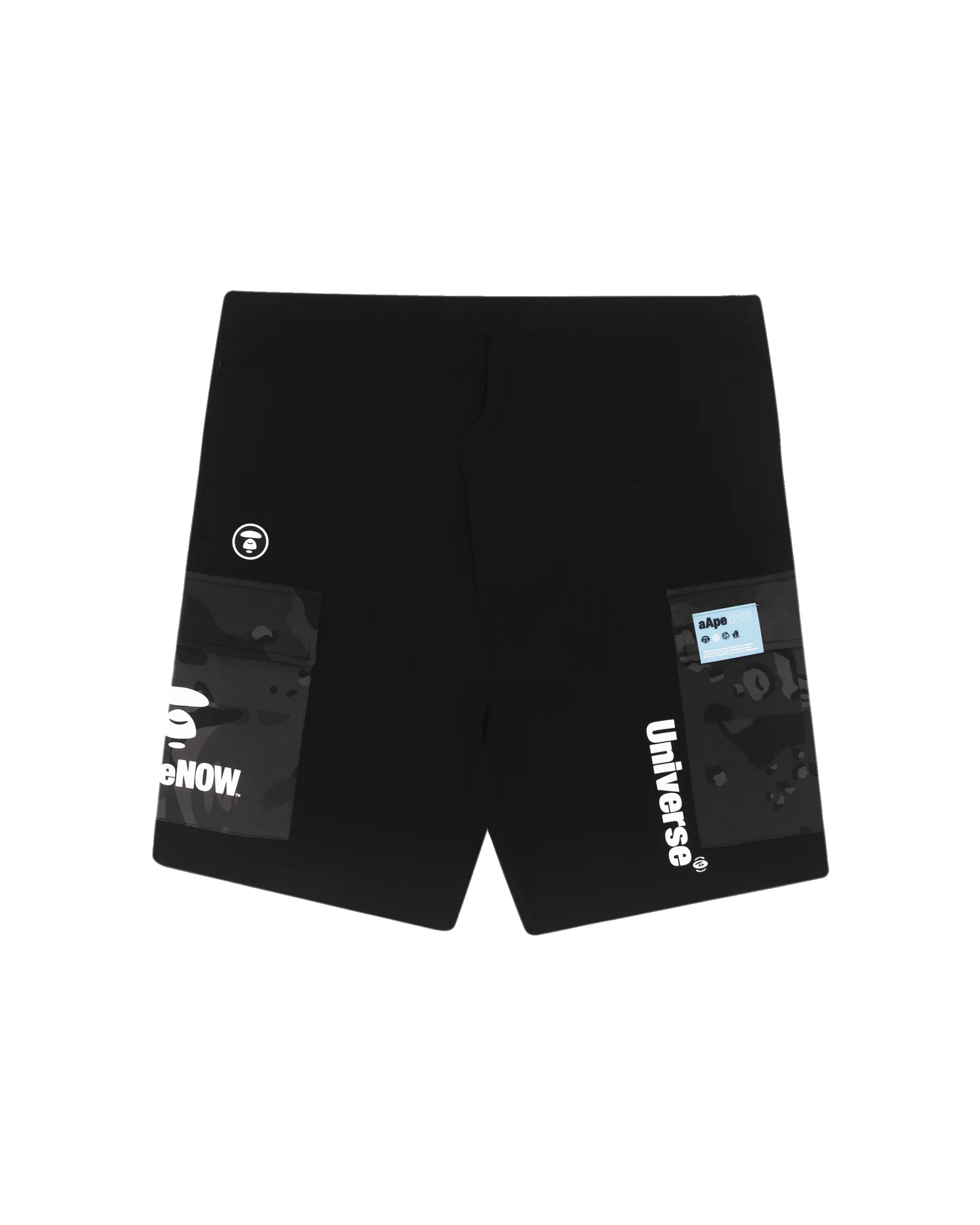 Moonface camo shorts