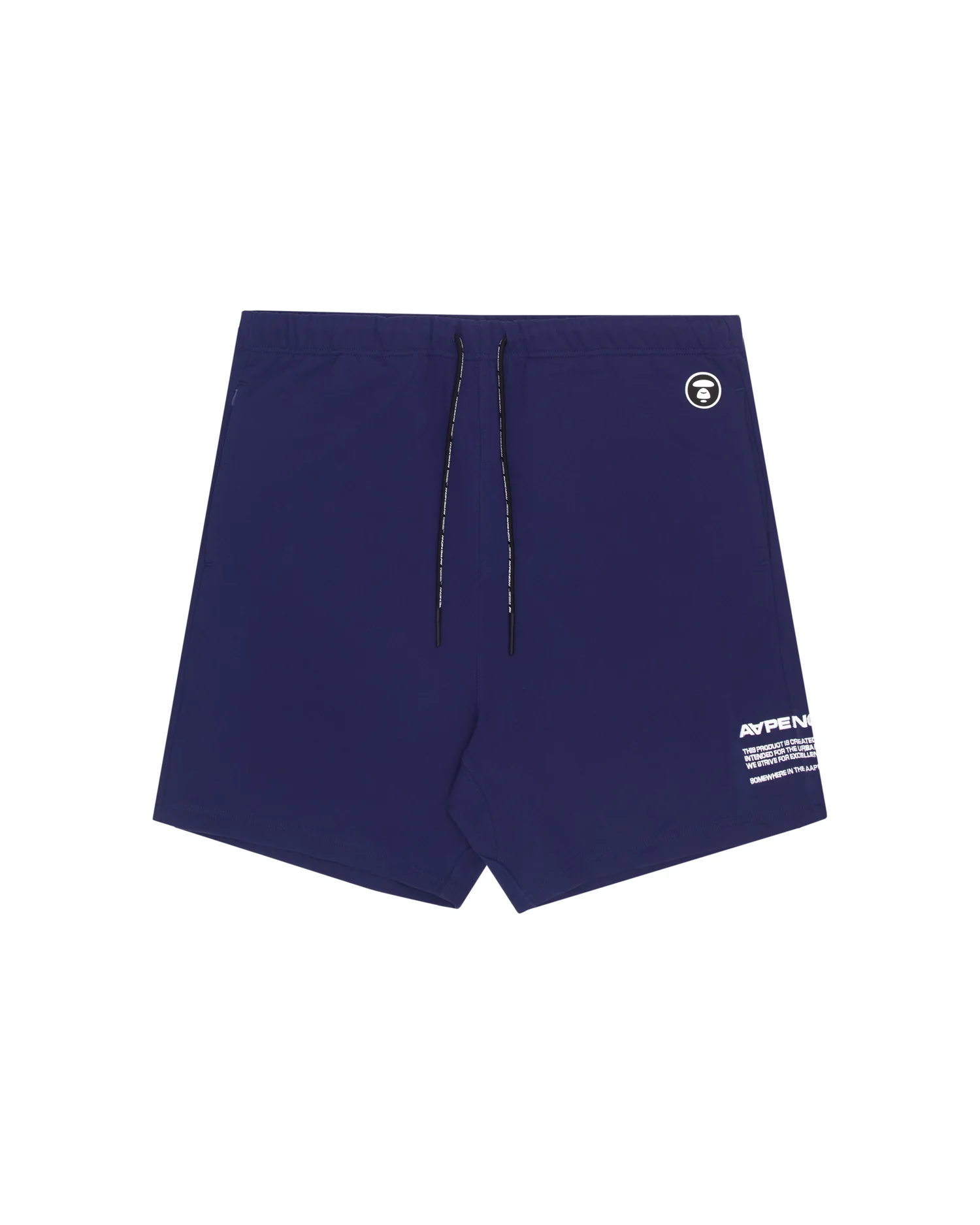 Moonface drawstring sweatshorts. - Image 16