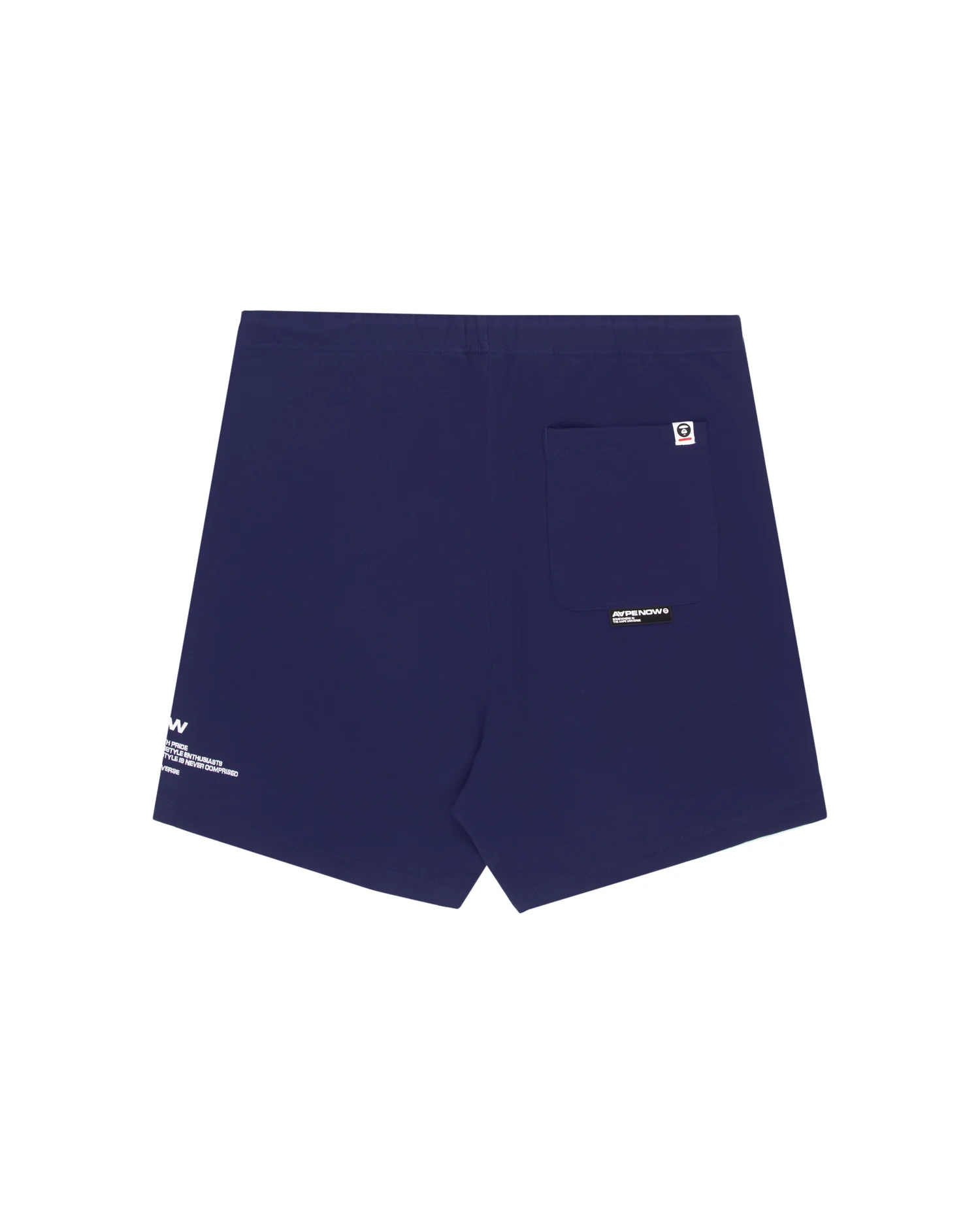 Moonface drawstring sweatshorts. - Image 17