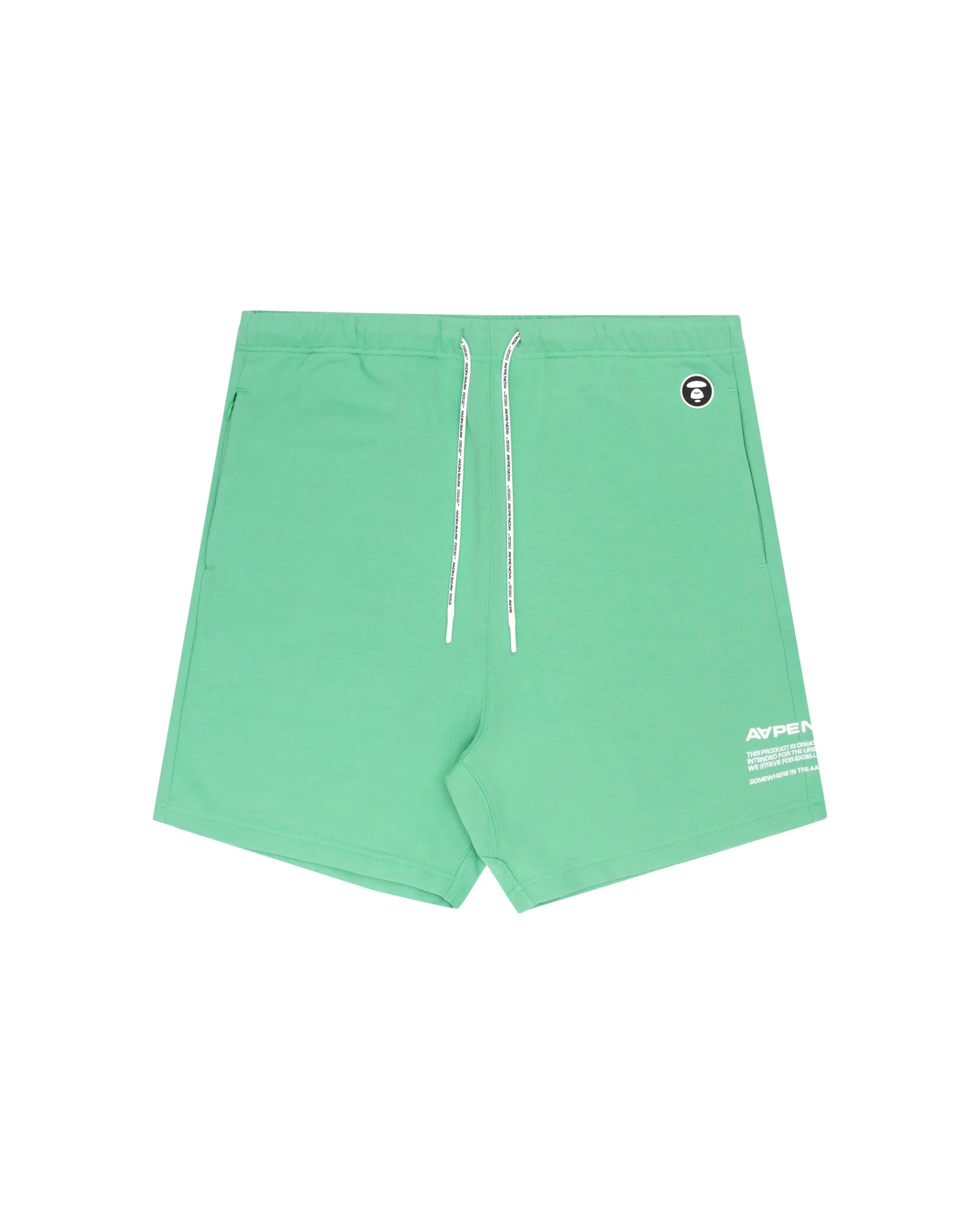 Moonface drawstring sweatshorts. - Image 6