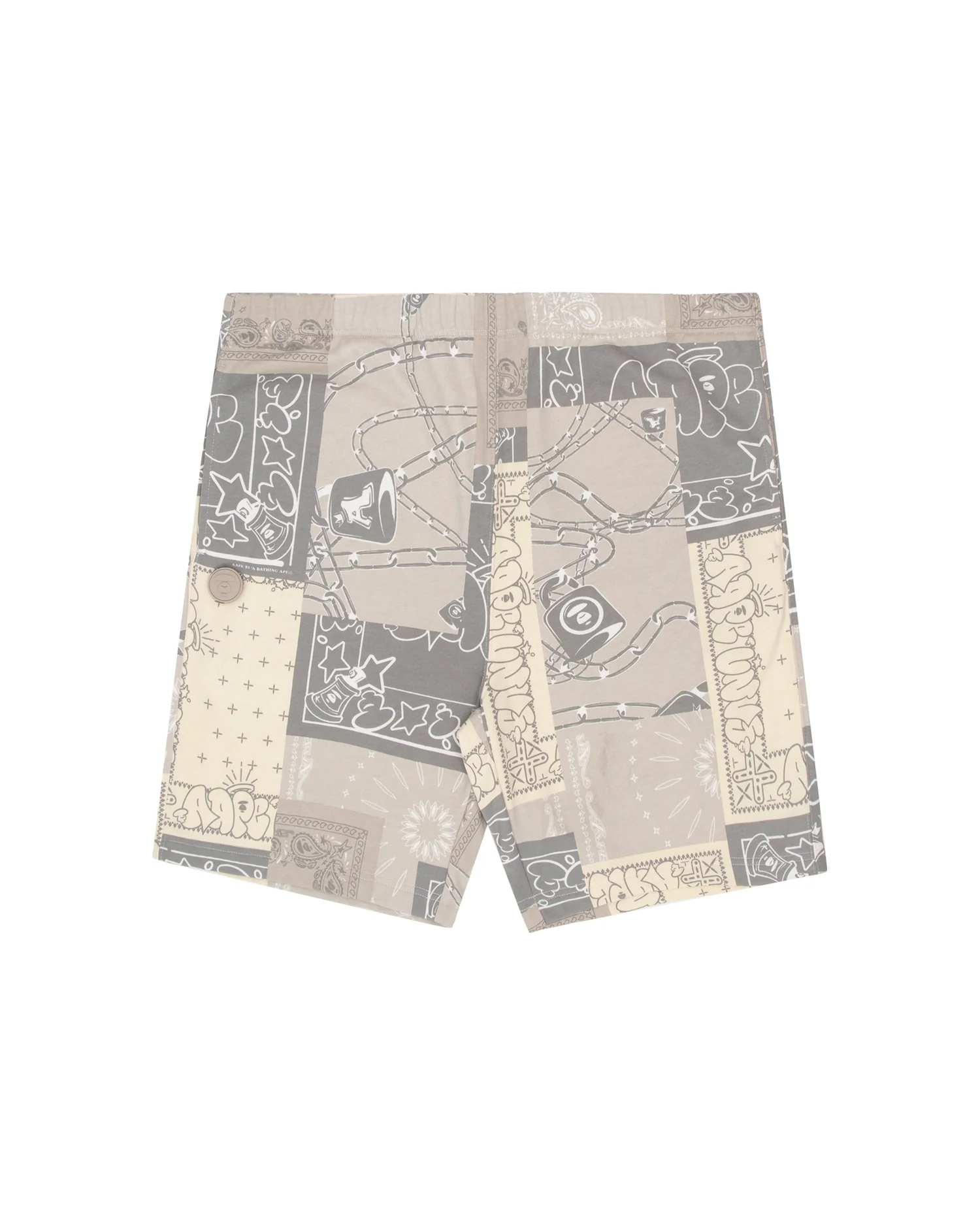 Moonface bandana shorts