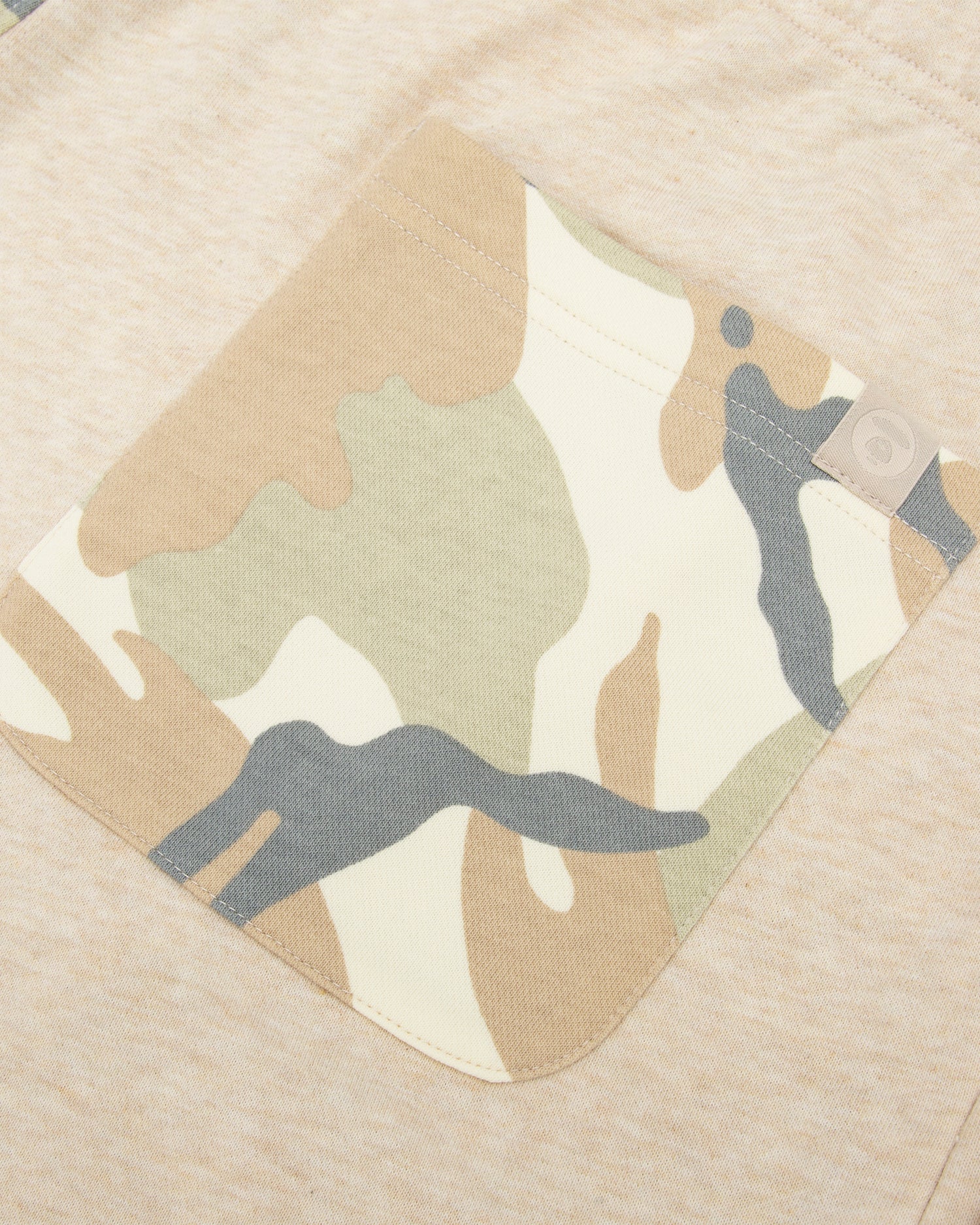 Moonface colour blocked sweat shorts - Image 5