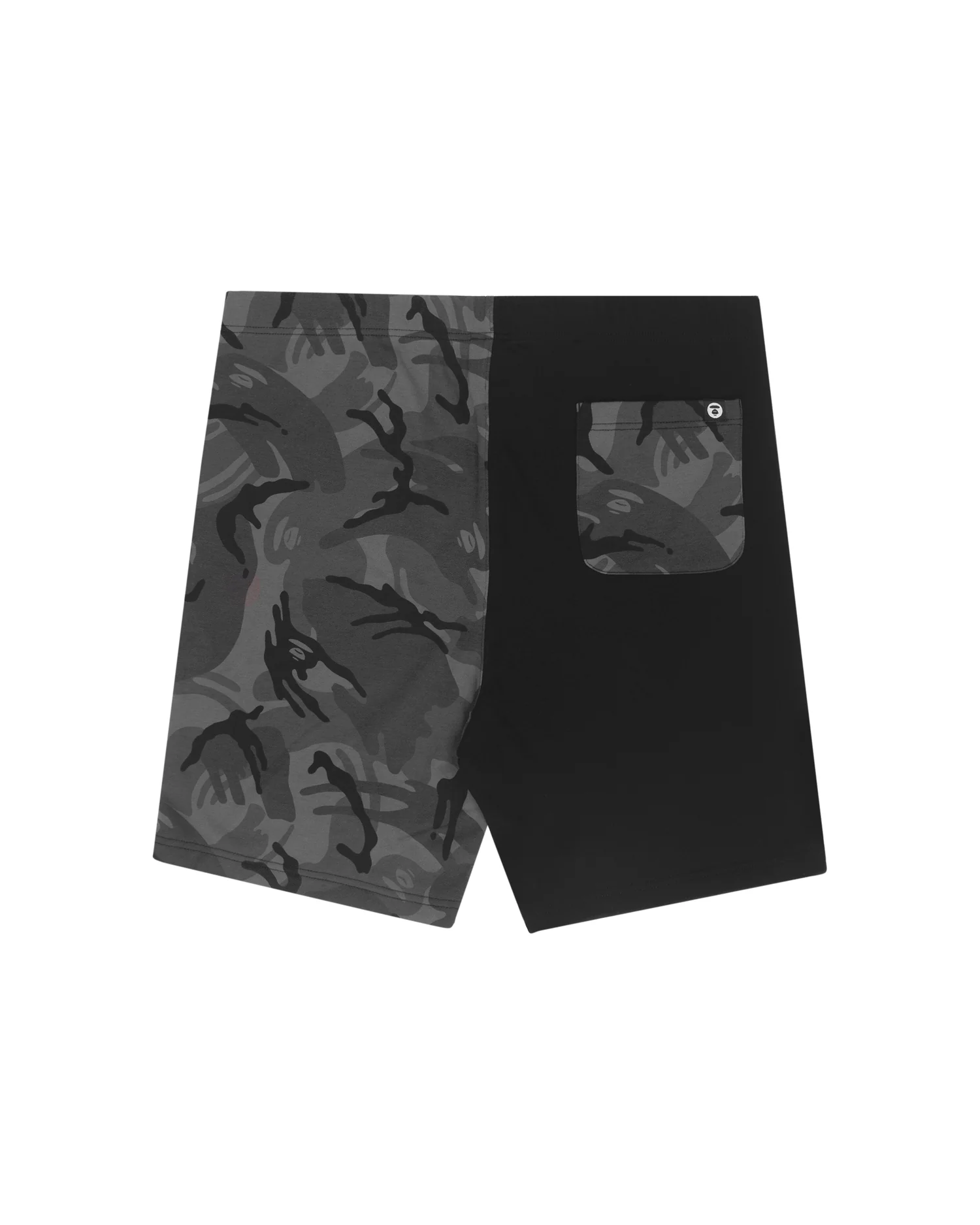Moonface colour blocked sweatshorts - Image 2