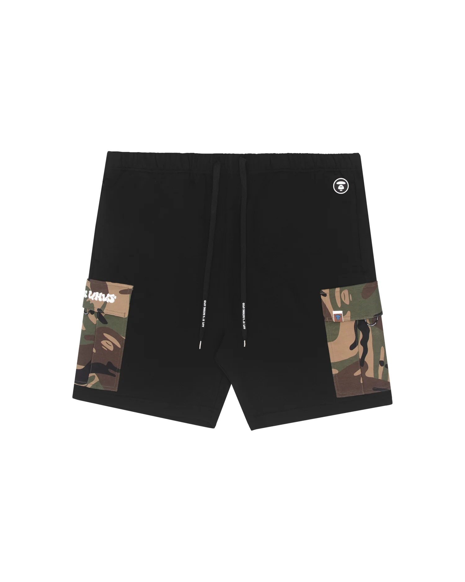 Moonface sweat cargo shorts