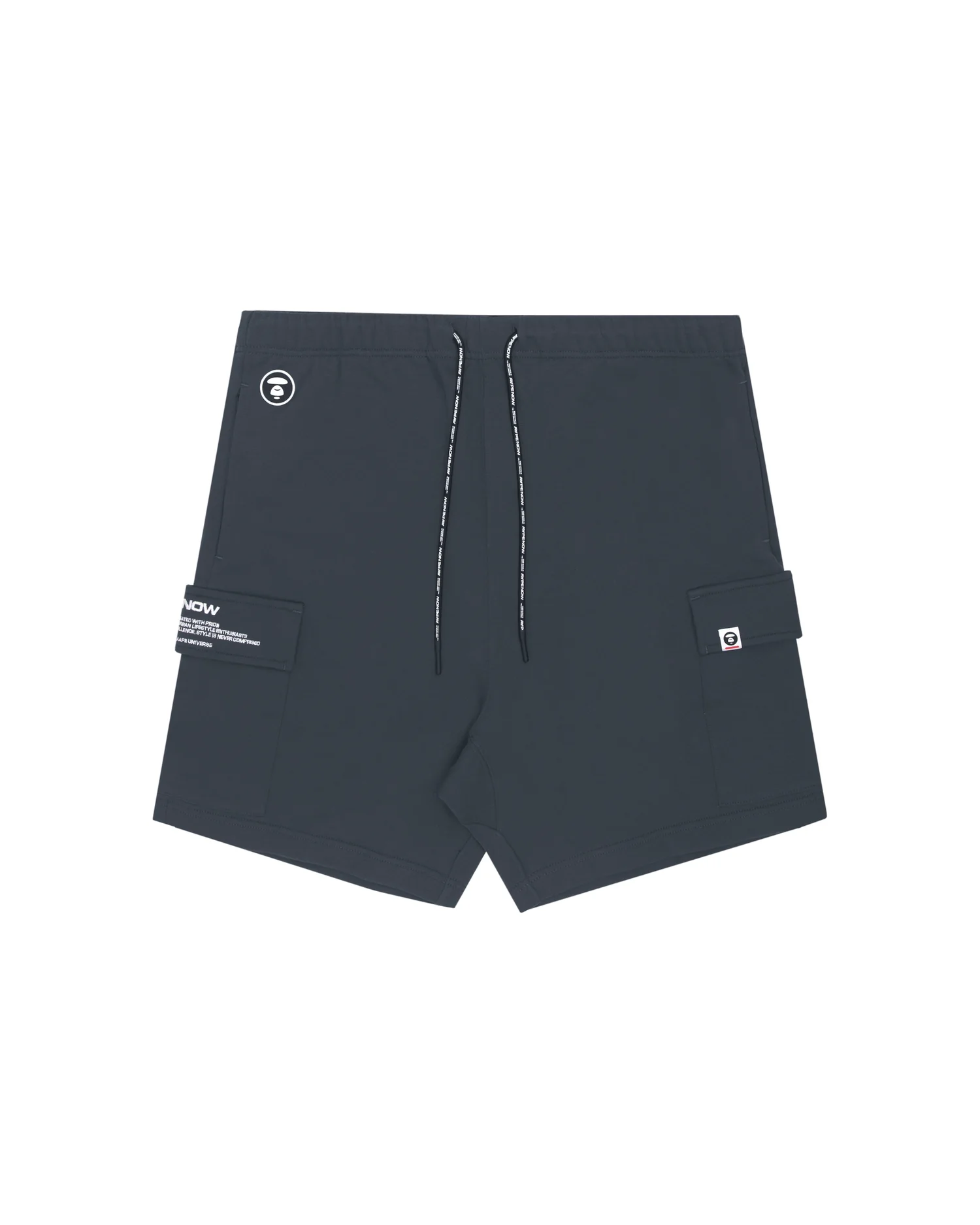Moonface drawstring sweat shorts - Image 11
