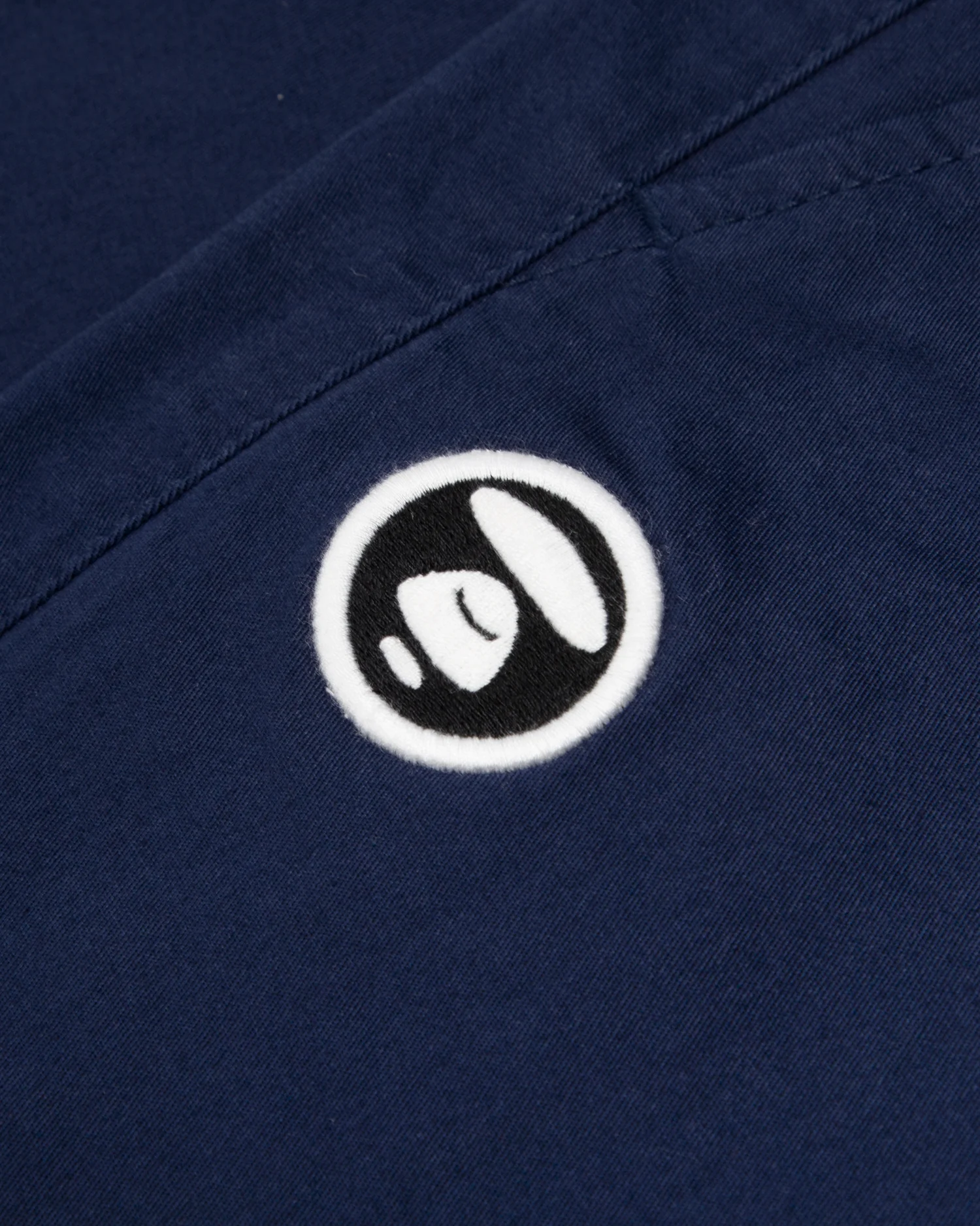 Moonface embroidered twill shorts - Image 18
