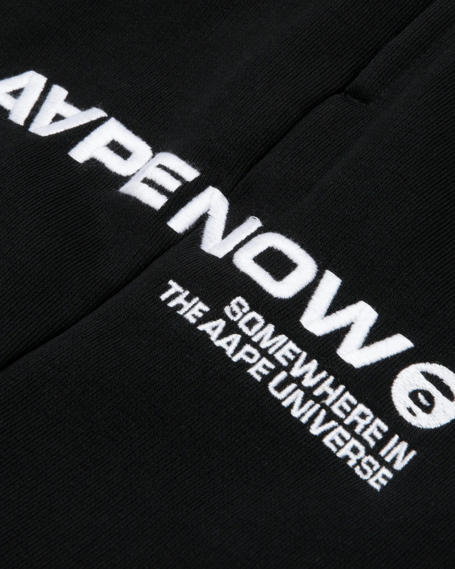Moonface embroidered sweat shorts - Image 3