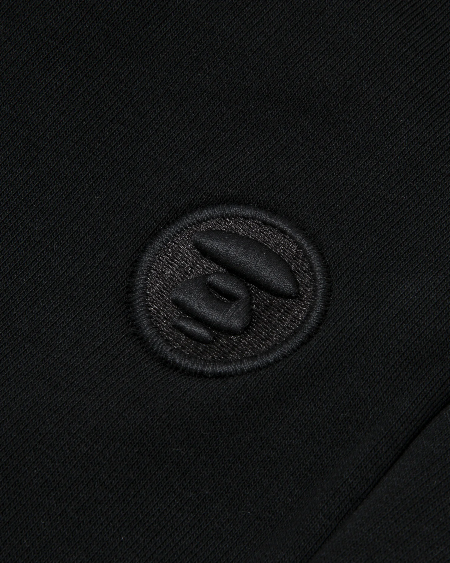 Moonface embroidered sweat shorts - Image 4