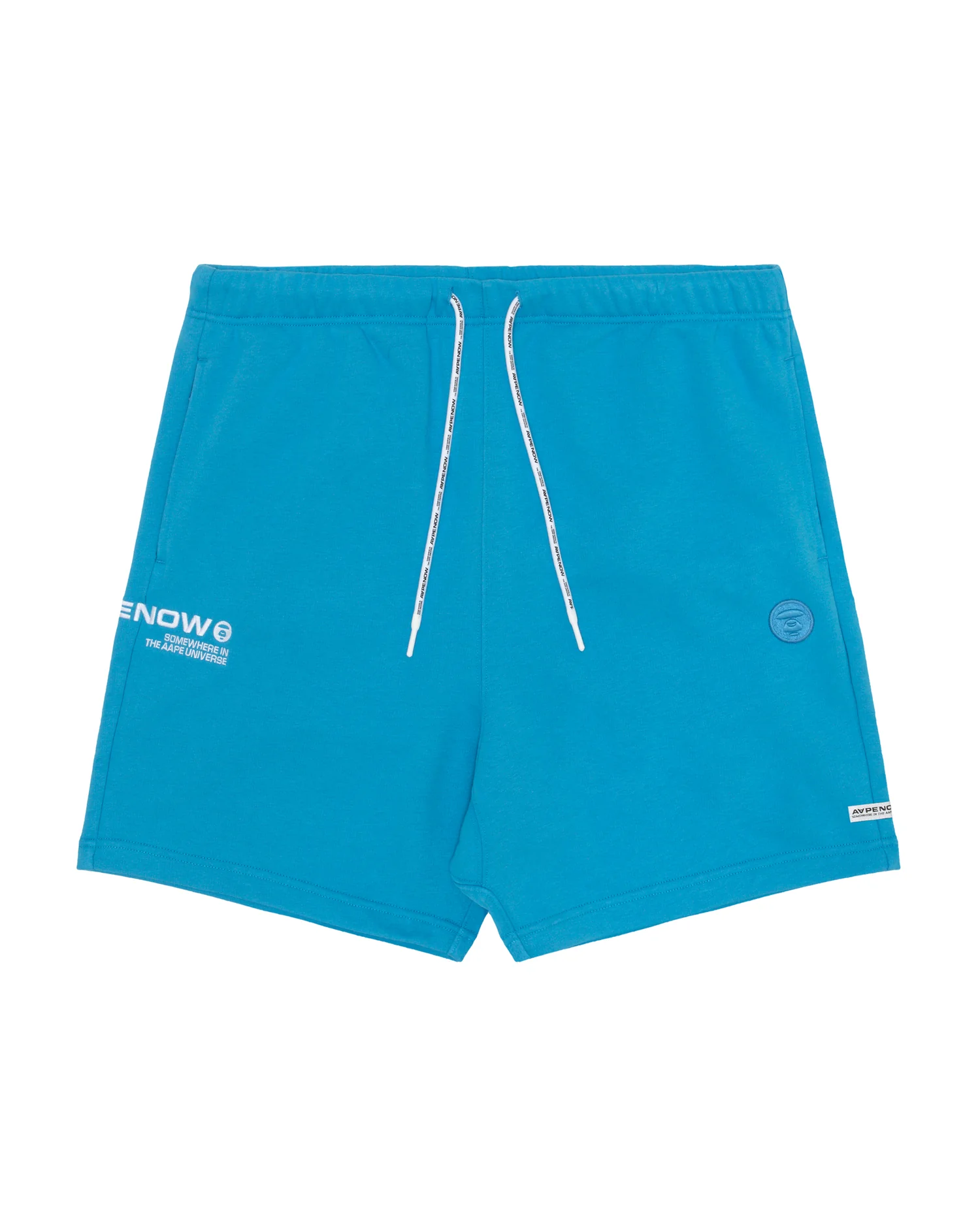 Moonface embroidered sweat shorts - Image 6