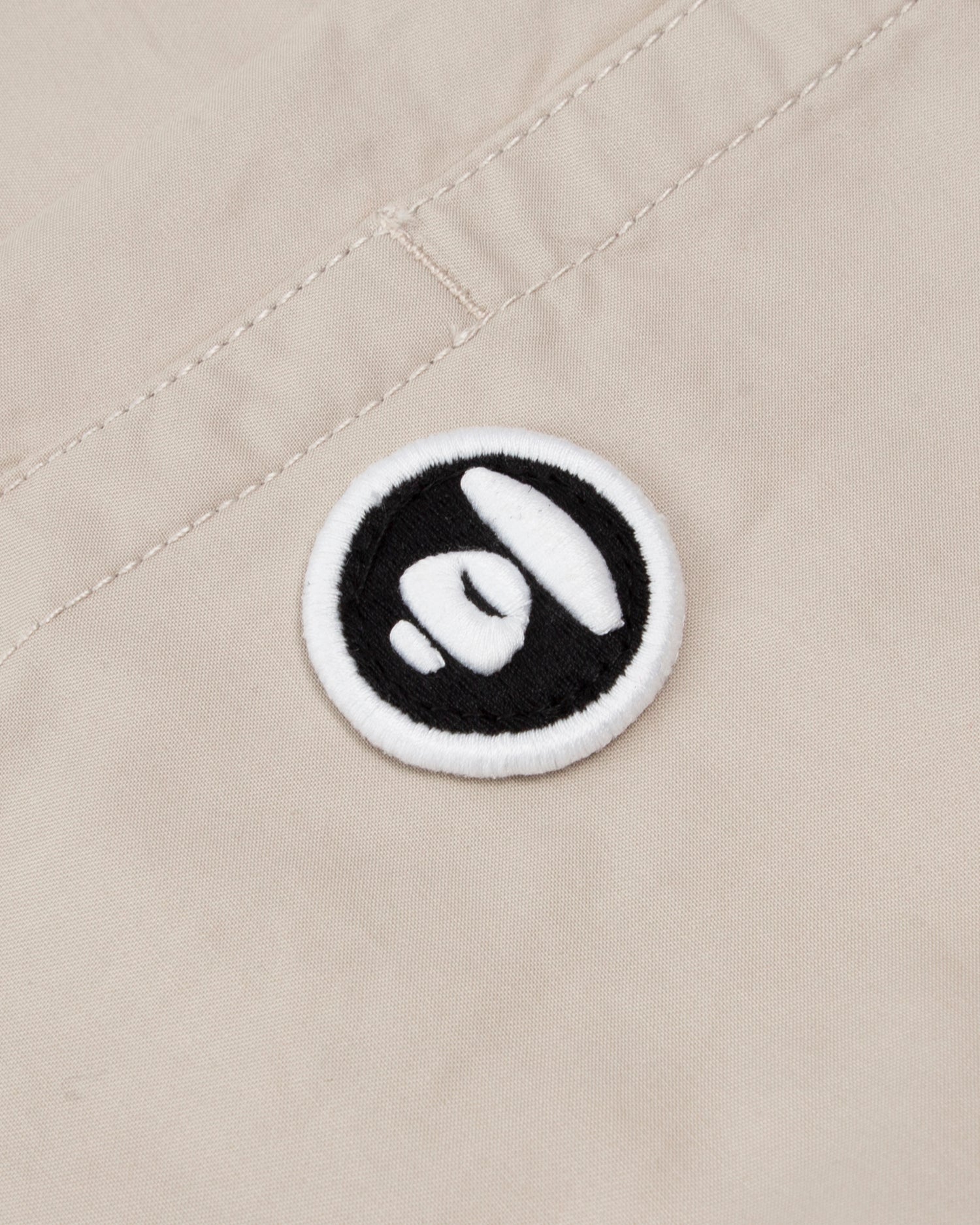 Moonface embroidered reversible camo shorts - Image 5