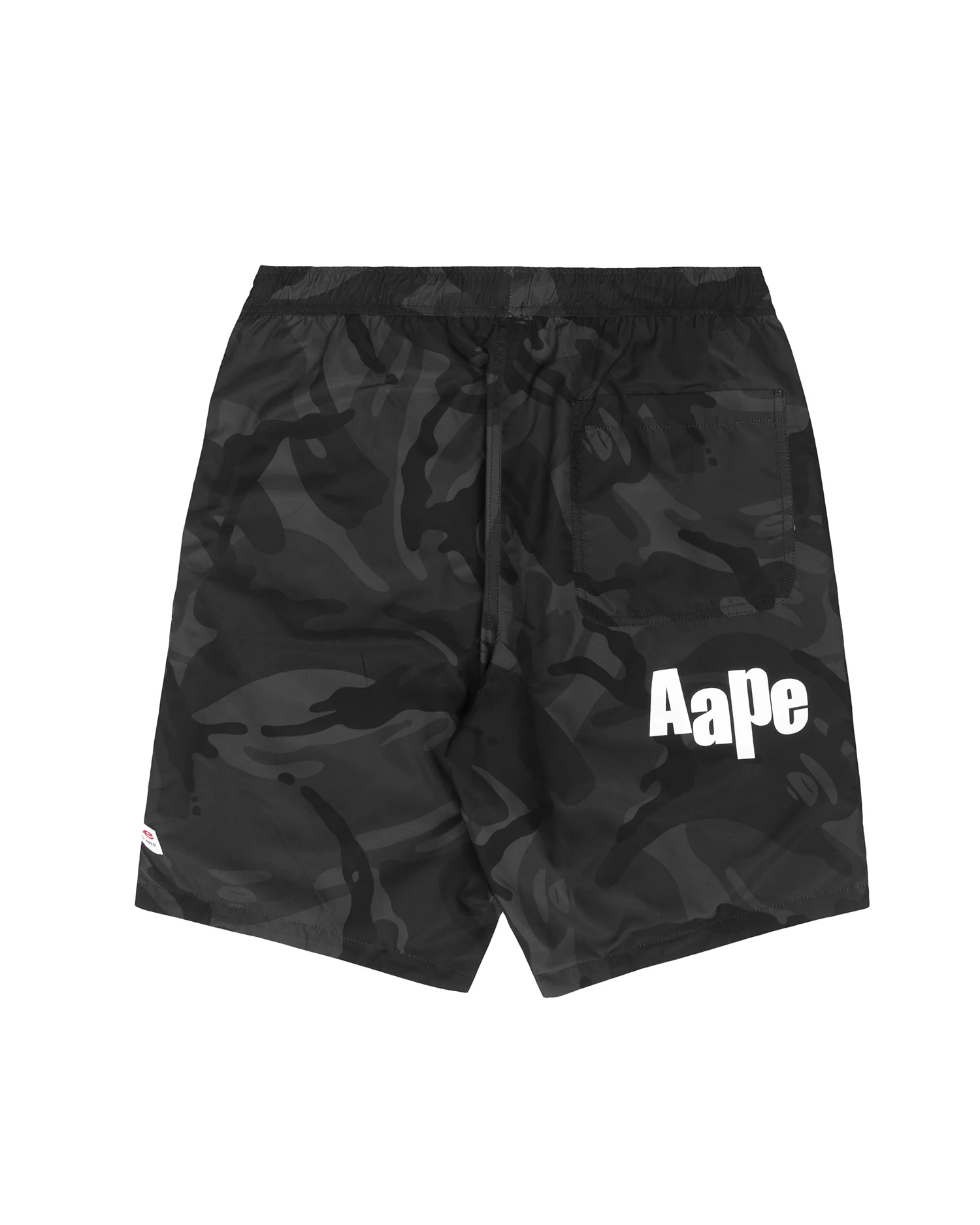 Moonface embroidered reversible camo shorts - Image 11
