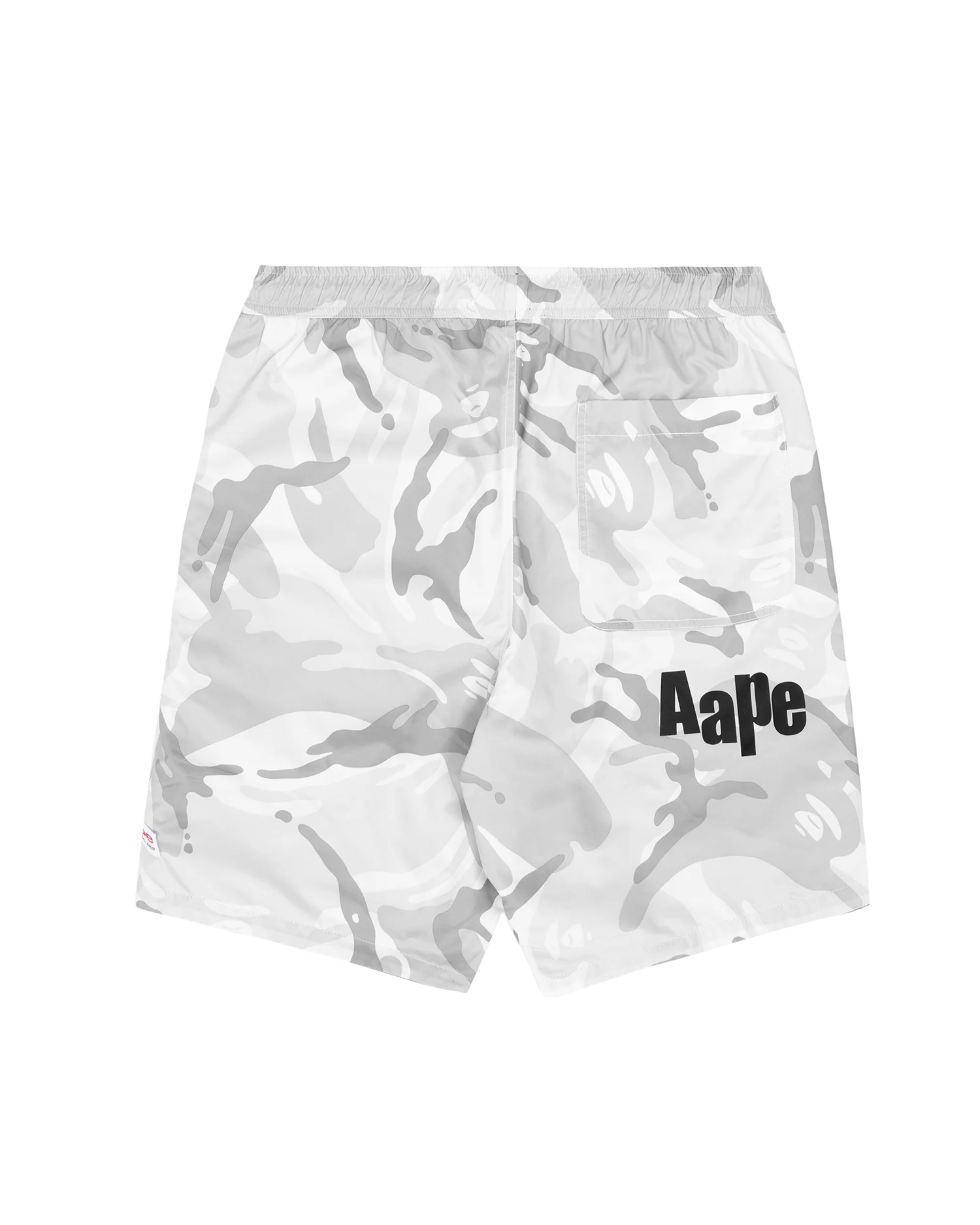 Moonface embroidered reversible camo shorts - Image 4