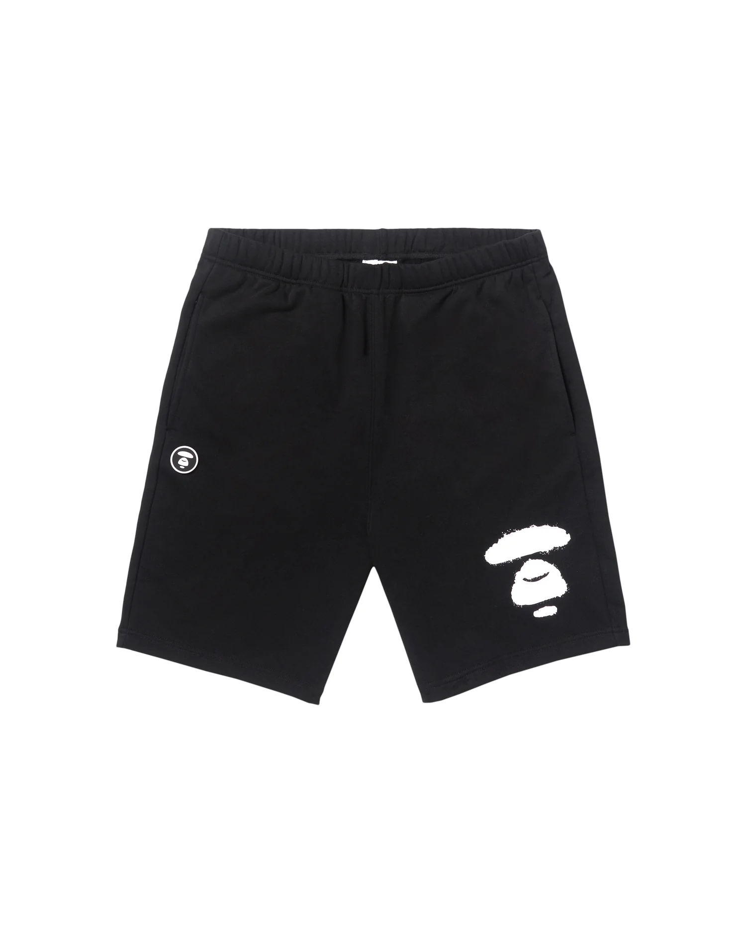 Moonface graphic sweat shorts