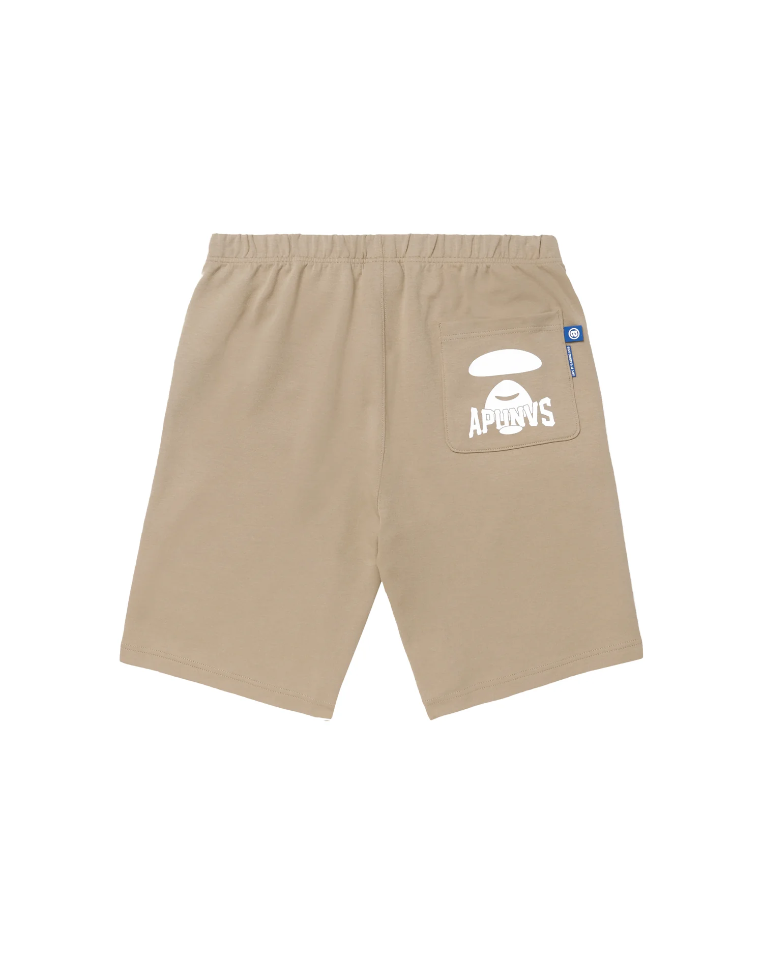 Moonface logo embossed sweat shorts - Image 2