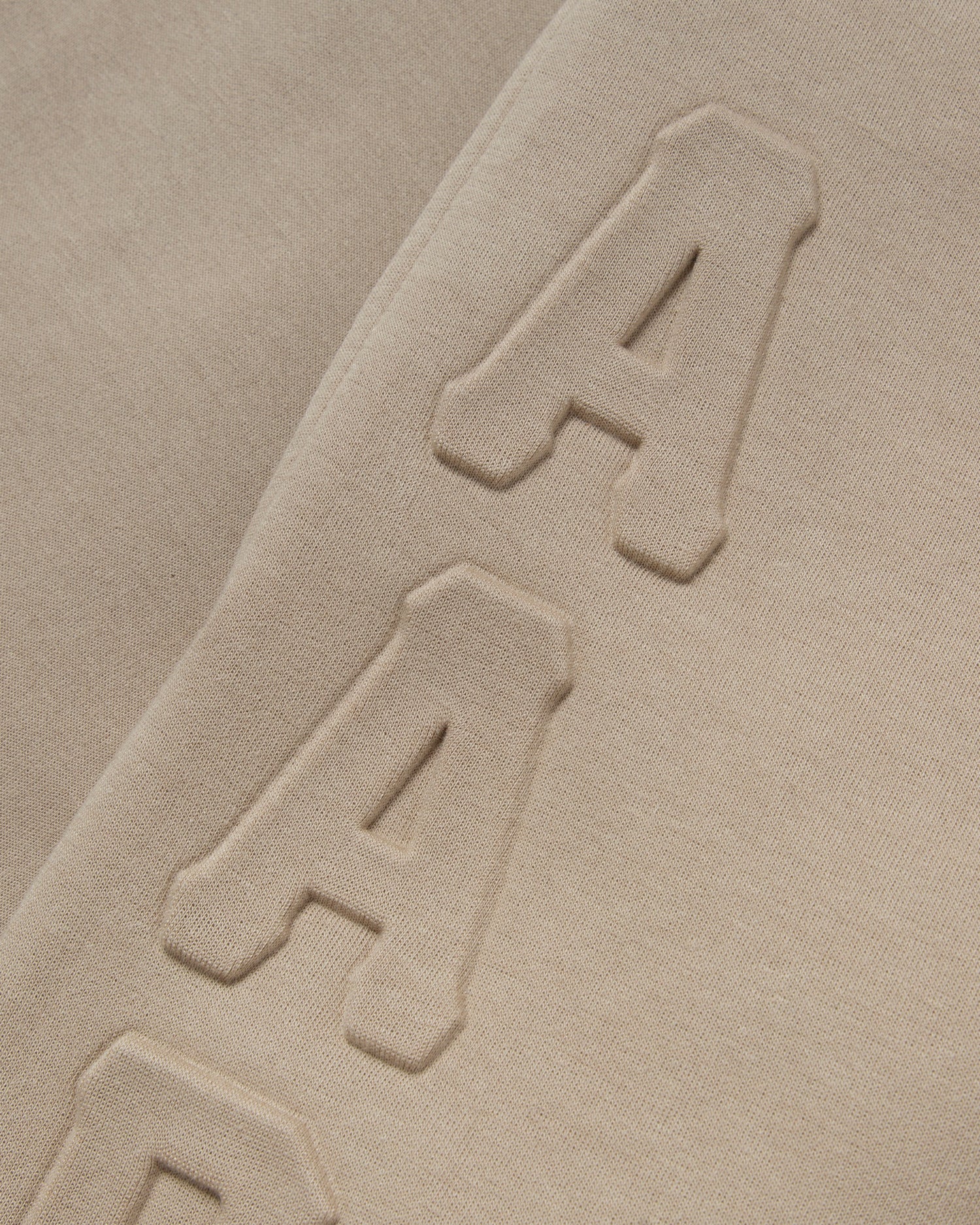 Moonface logo embossed sweat shorts - Image 4