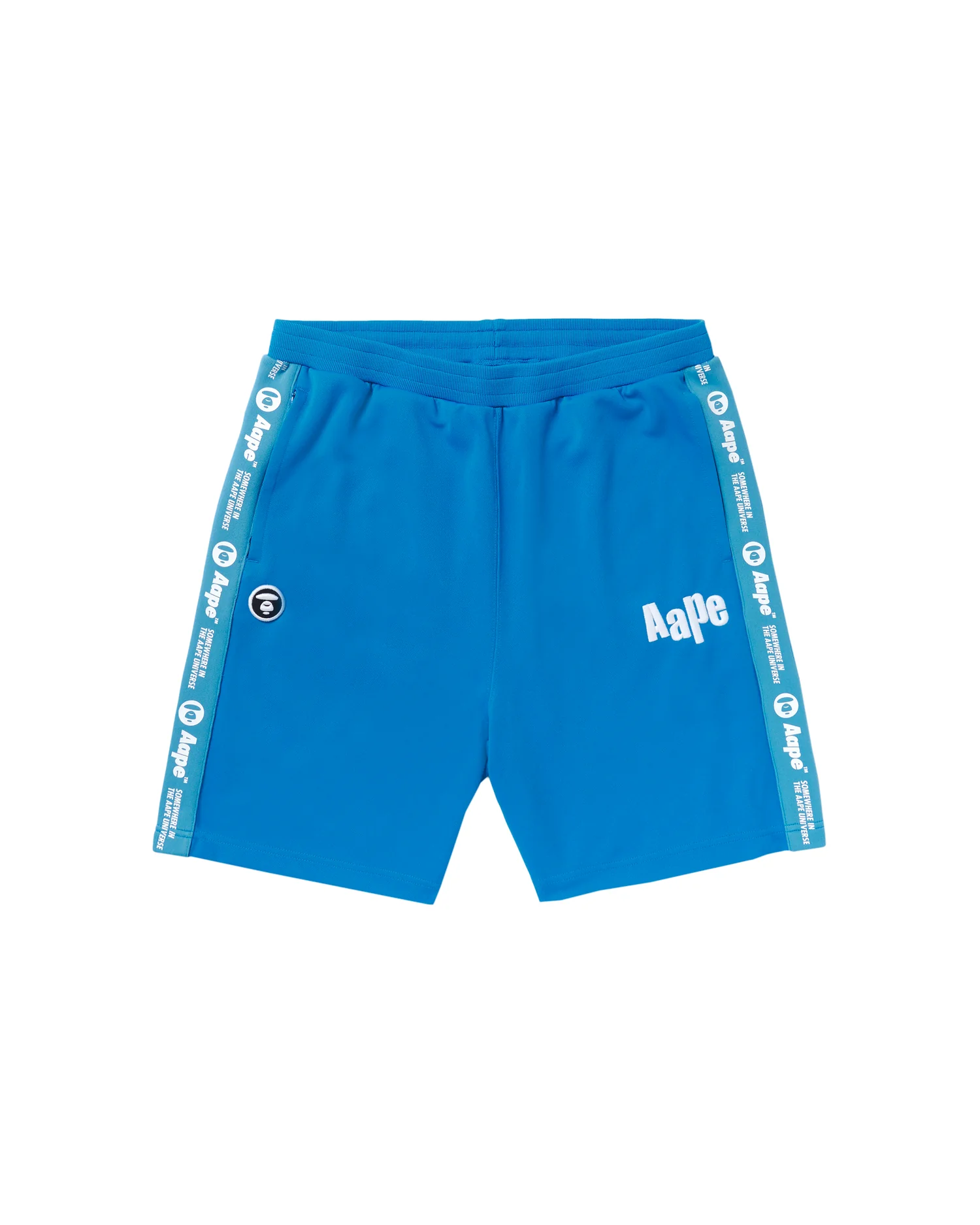 Moonface embroidered sweat shorts - Image 6