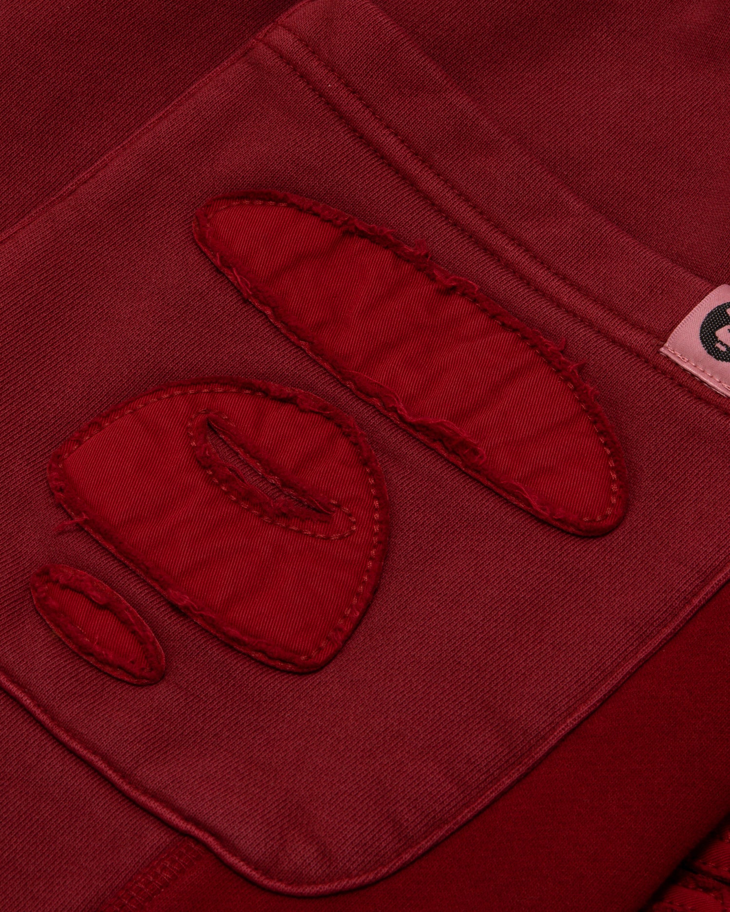 Moonface embroidered sweat shorts - Image 8