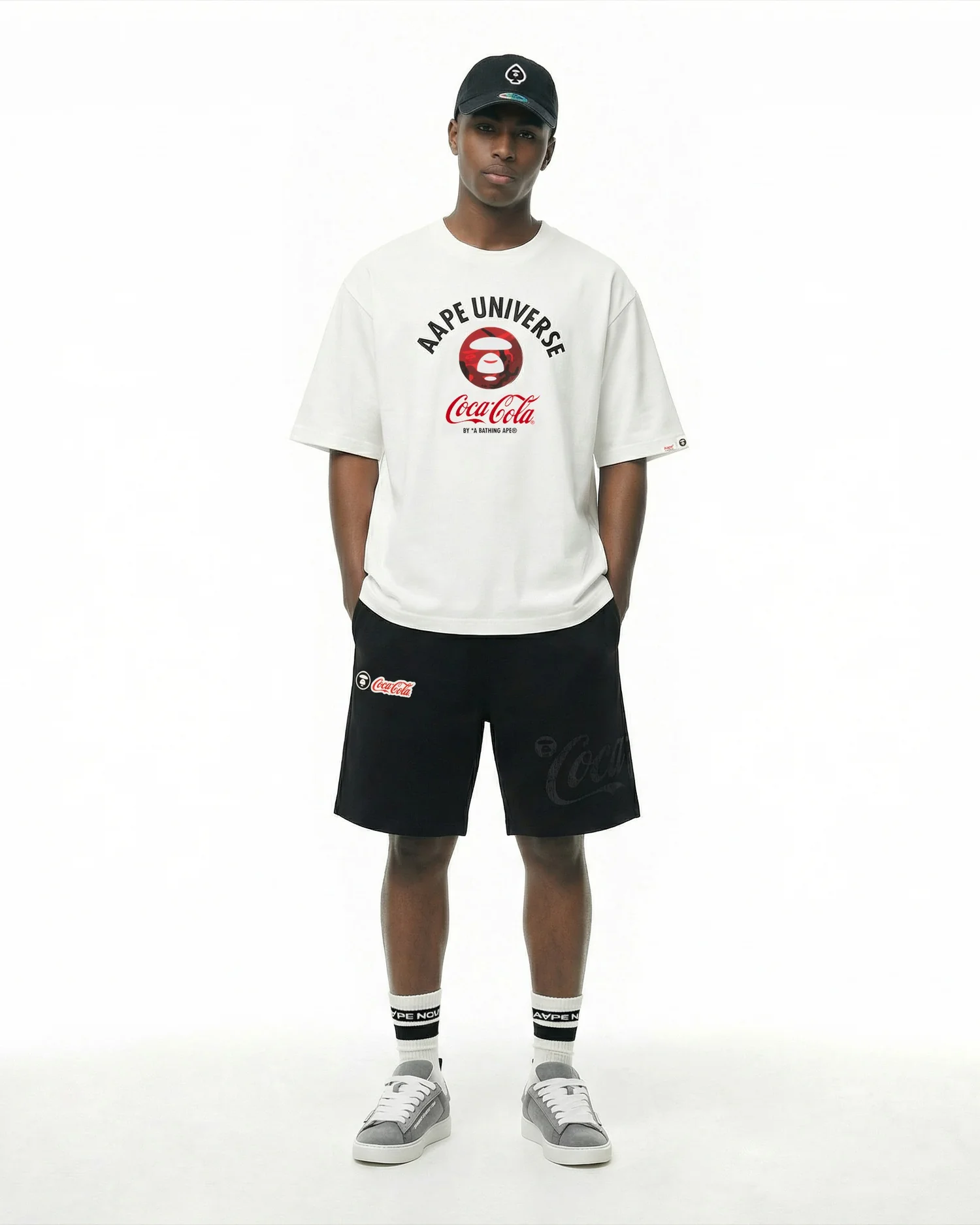 X Coca Cola sweat shorts - Image 3