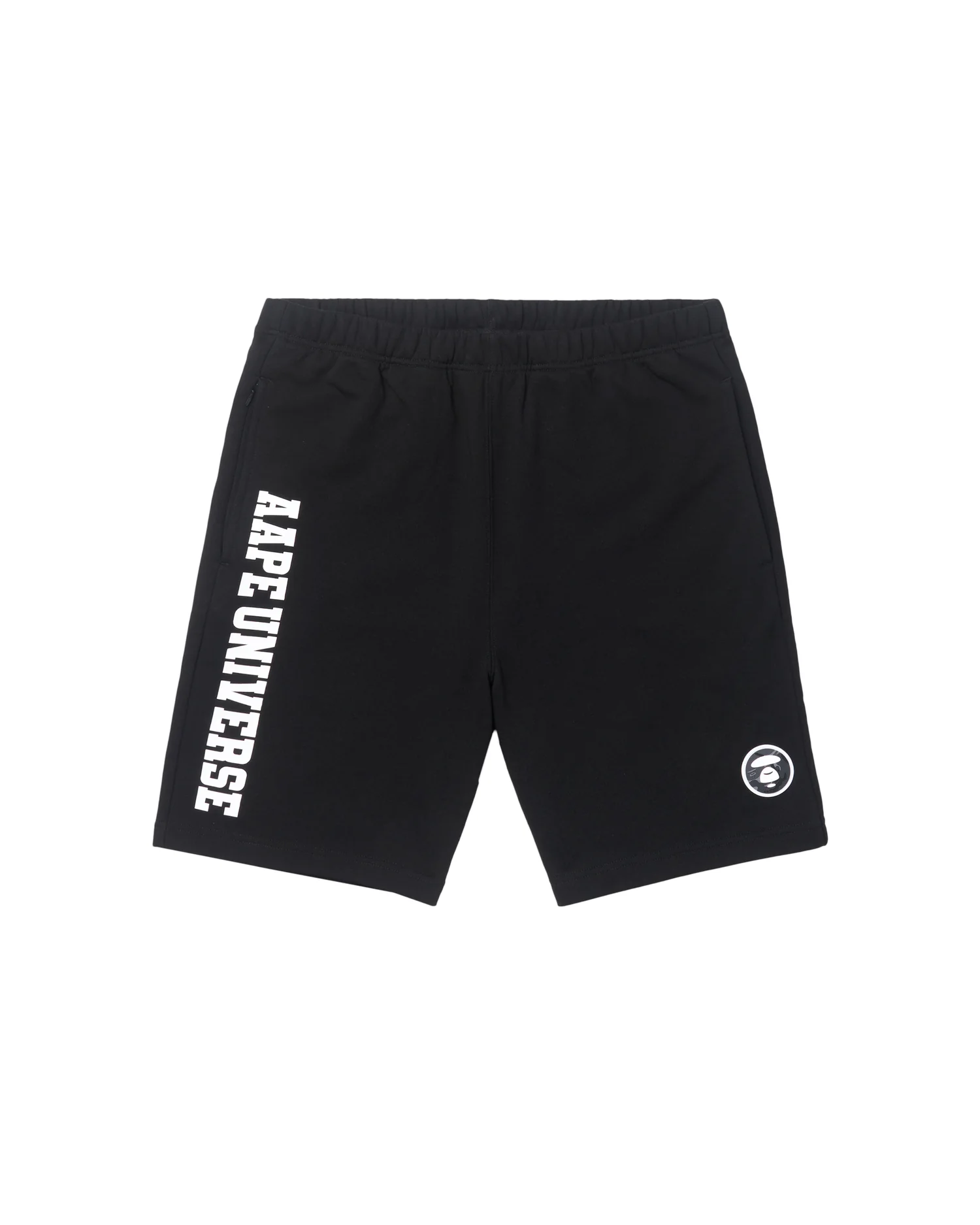 Moonface camo patch sweat shorts