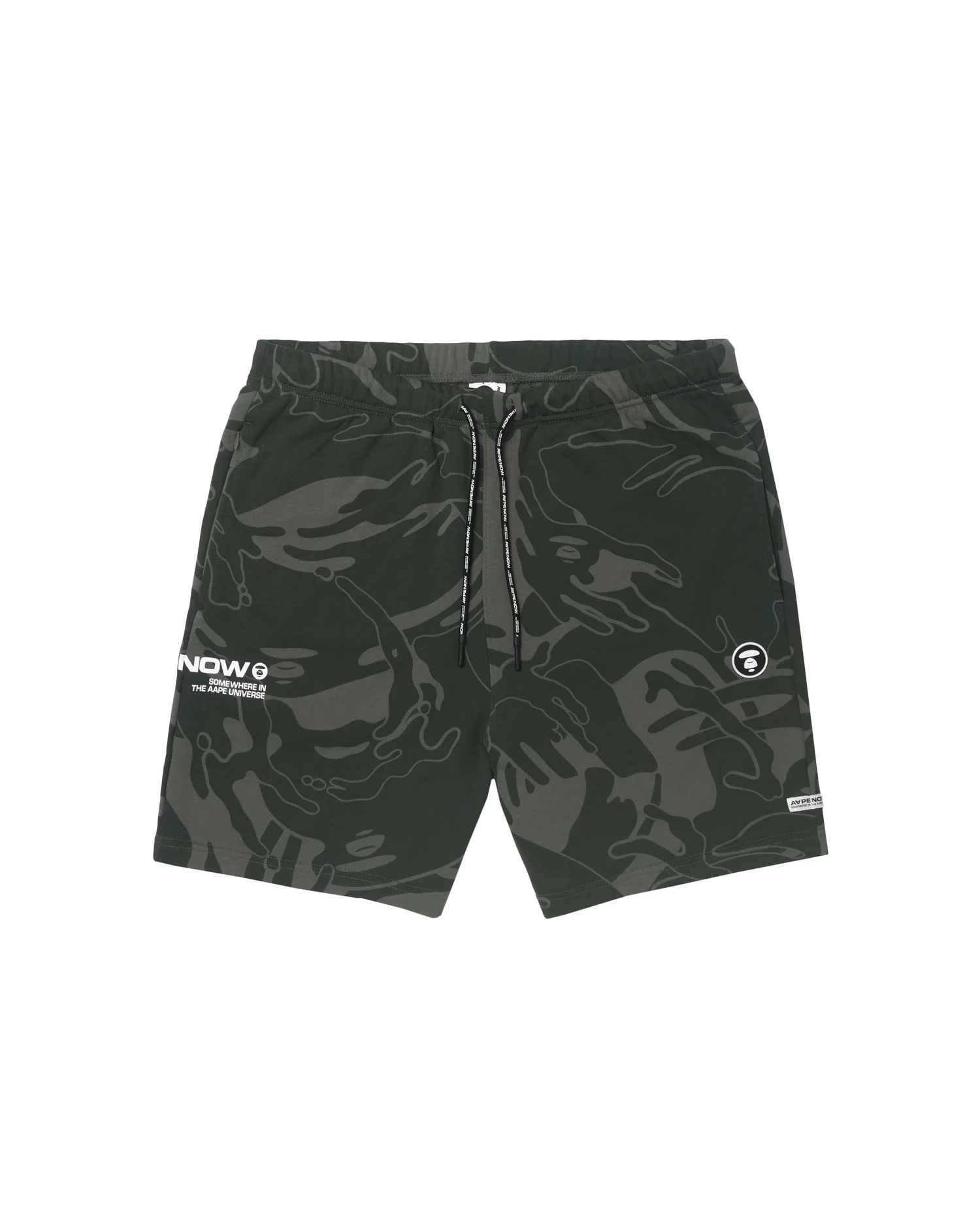 Moonface camo sweat shorts - Image 11