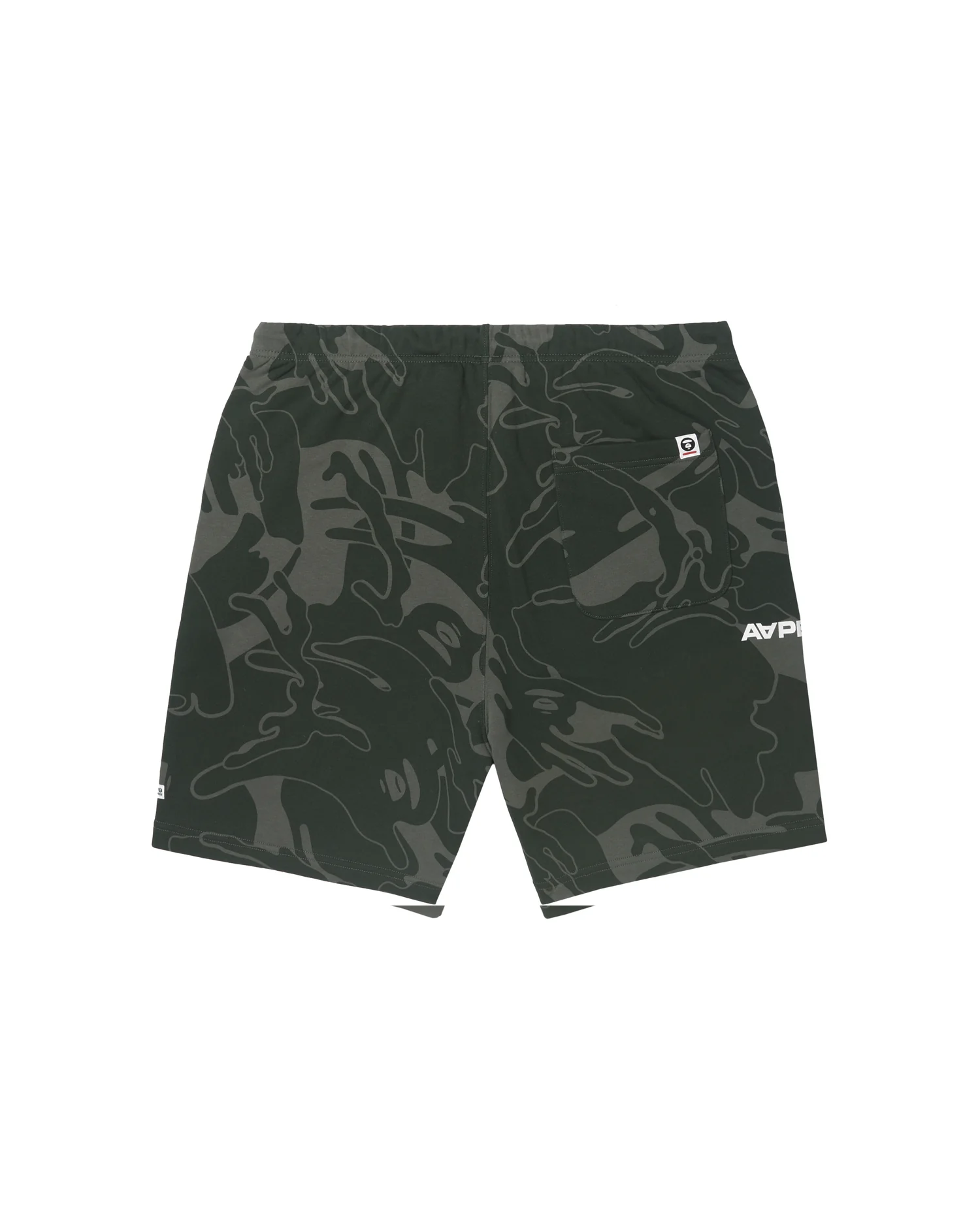 Moonface camo sweat shorts - Image 12