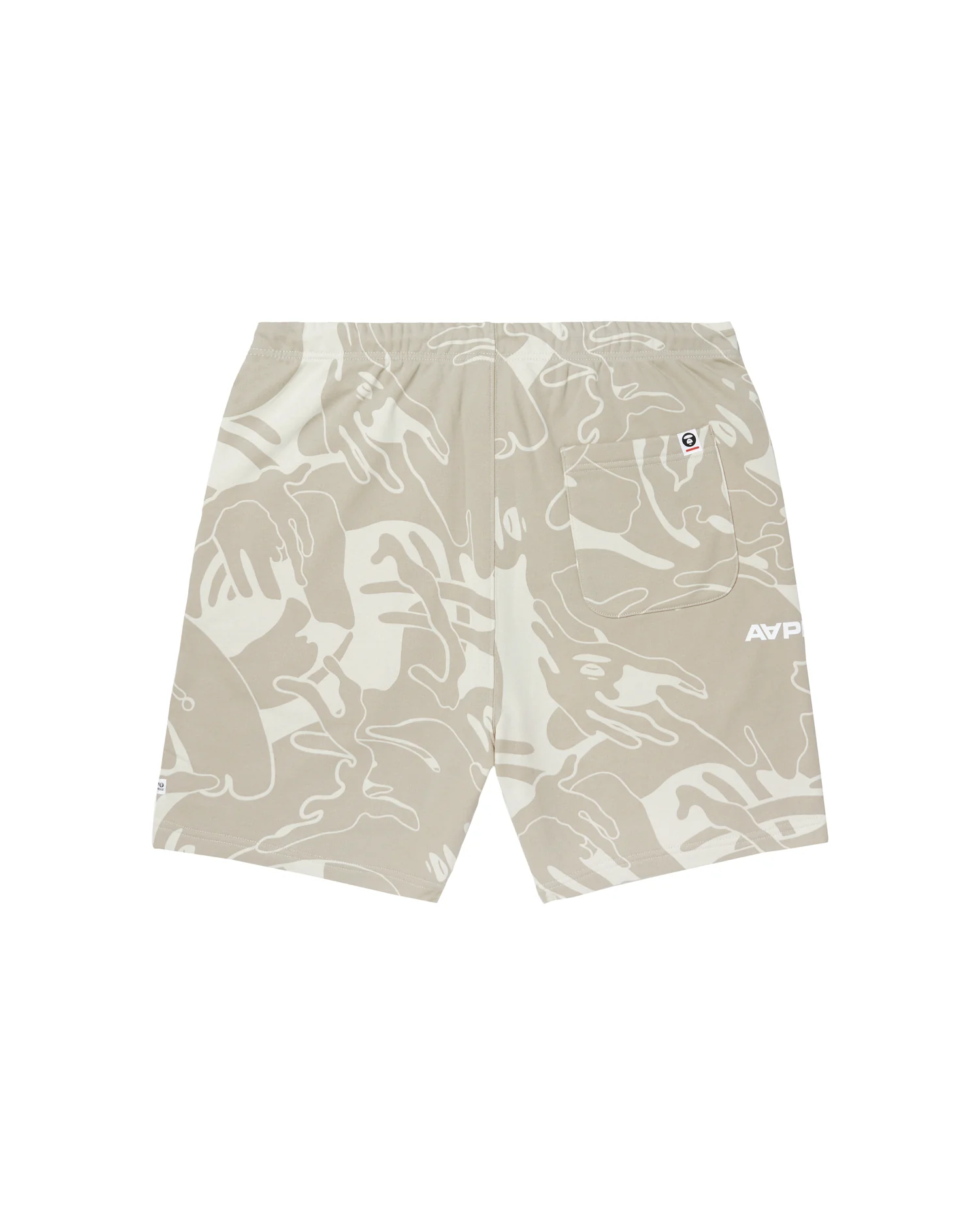 Moonface camo sweat shorts - Image 7