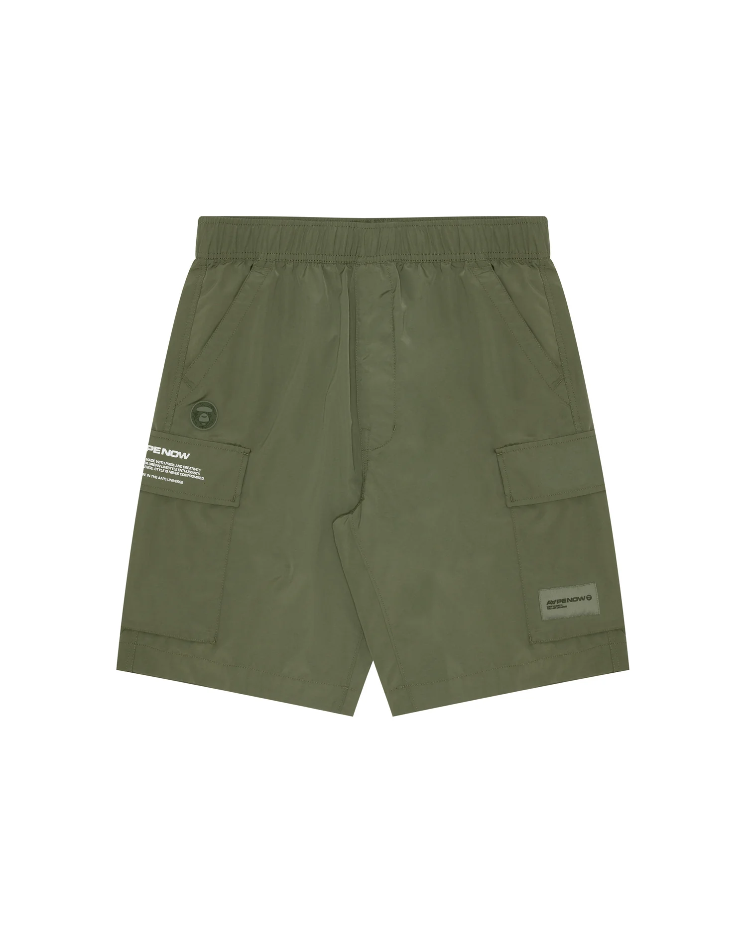 Moonface patch cargo shorts - Image 16