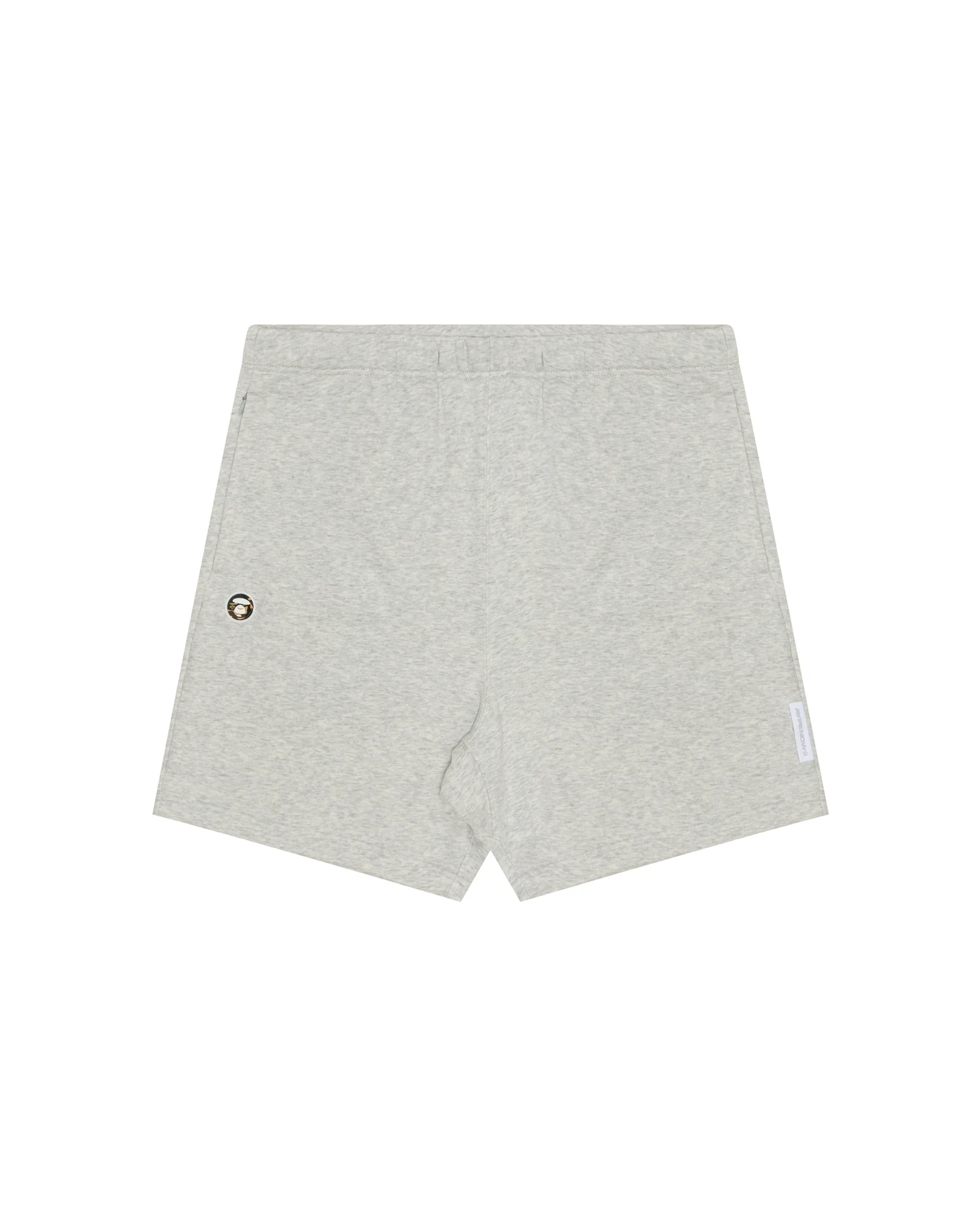 Moonface patch sweat shorts