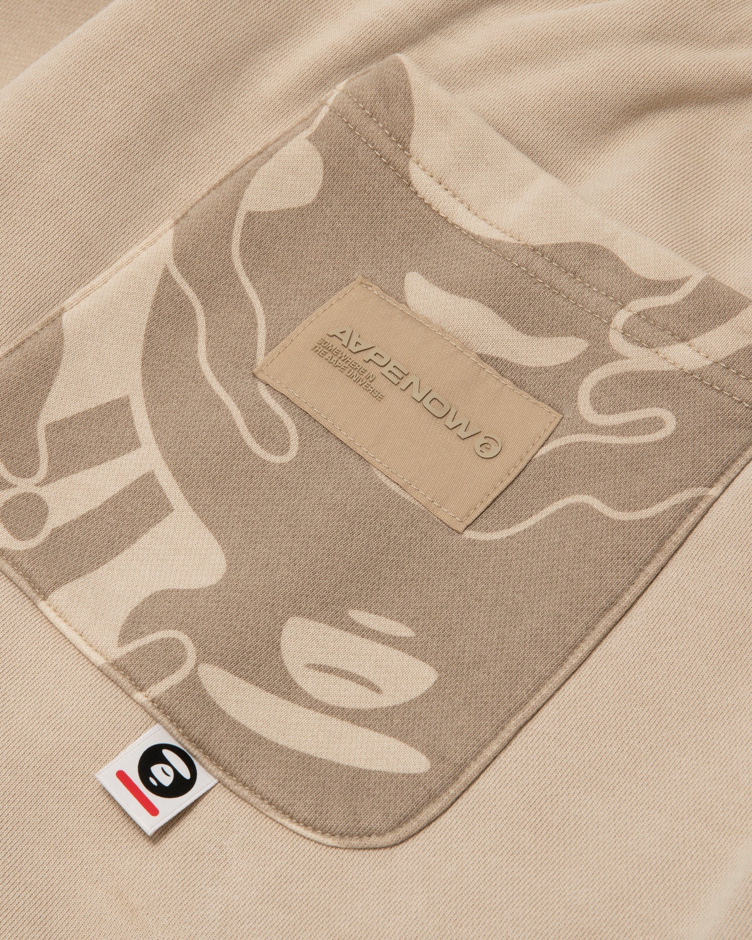 Moonface embroidered sweat shorts - Image 3