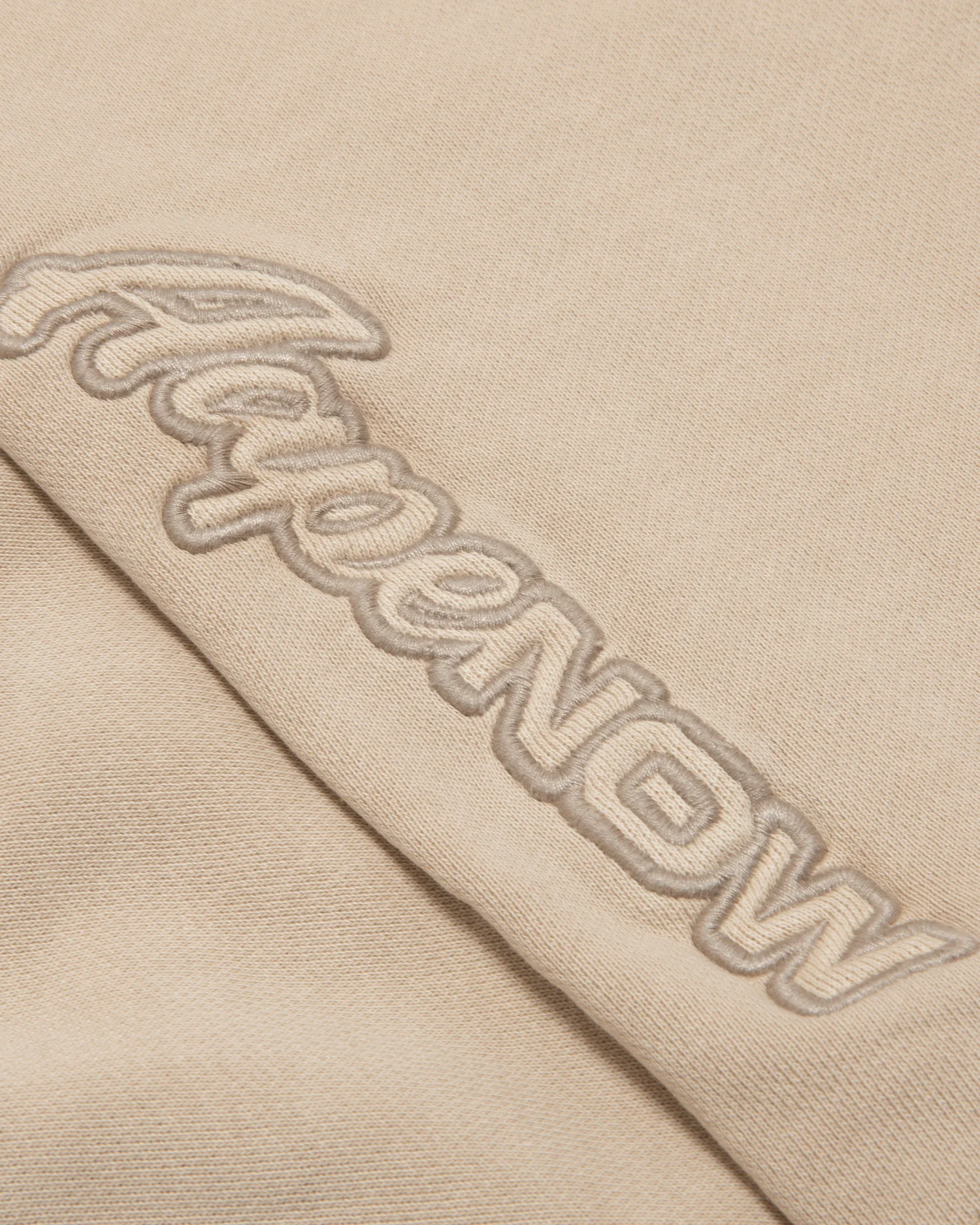 Moonface embroidered sweat shorts - Image 4