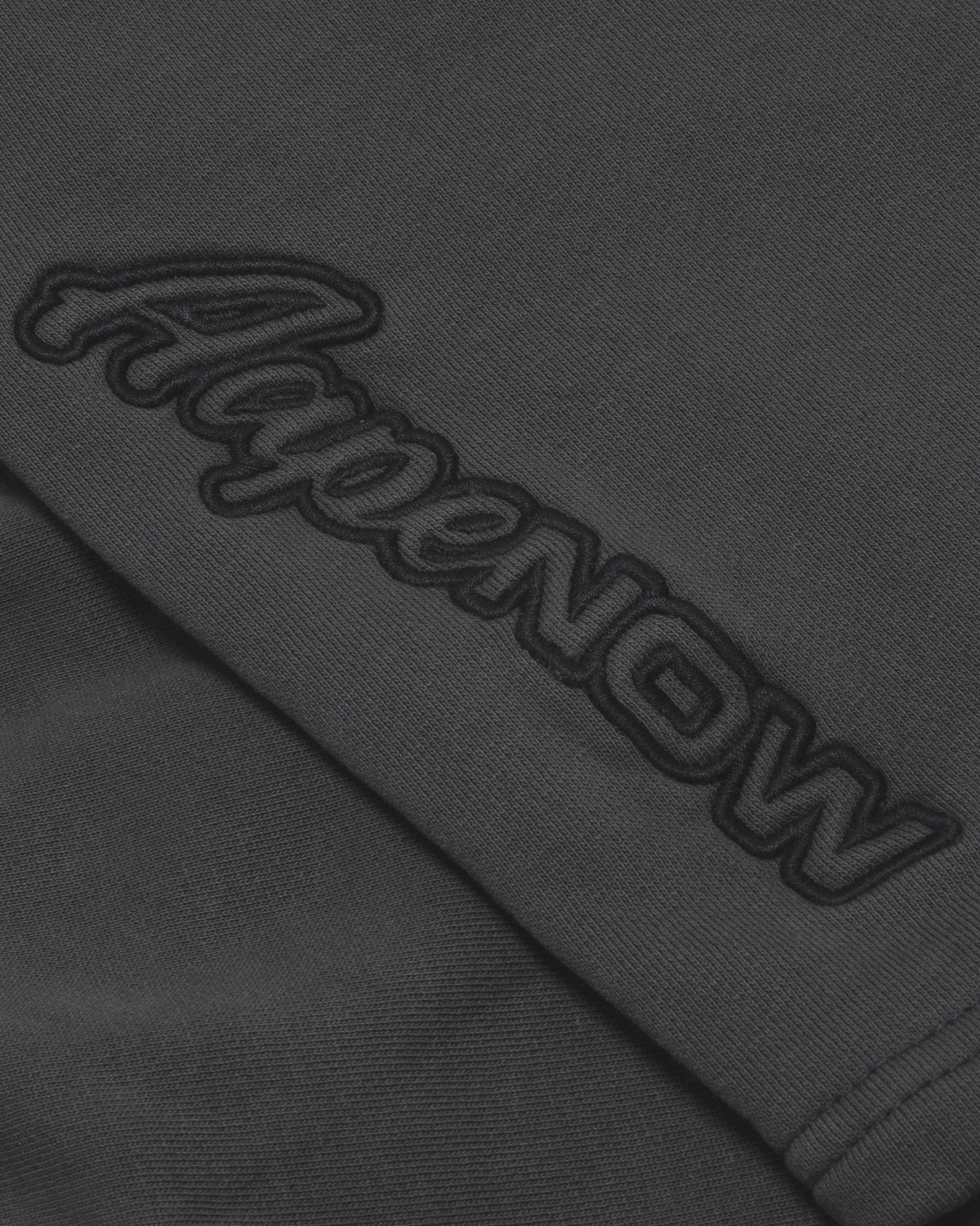 Moonface embroidered sweat shorts - Image 9