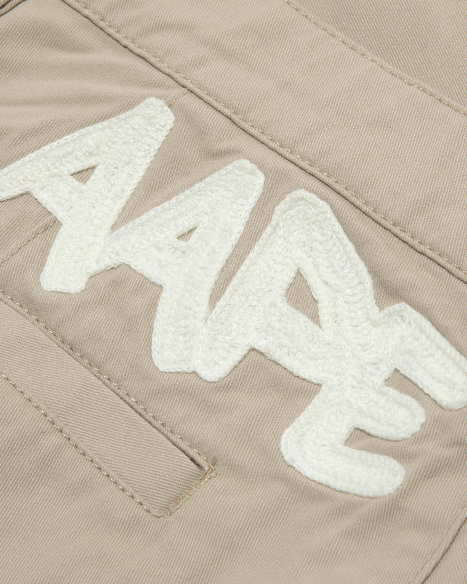 Moonface embroidered shorts - Image 4