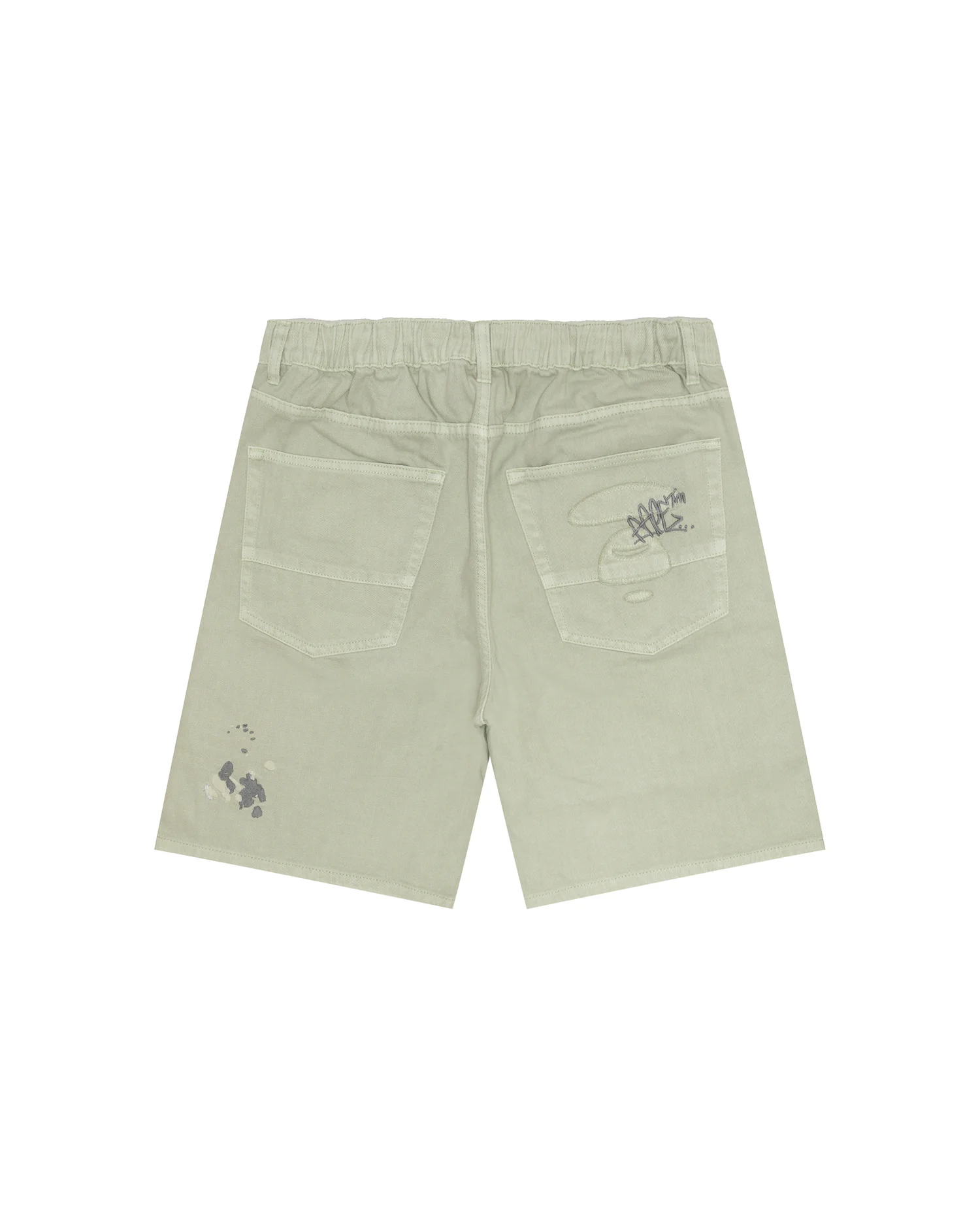 Moonface logo-patch shorts - Image 2