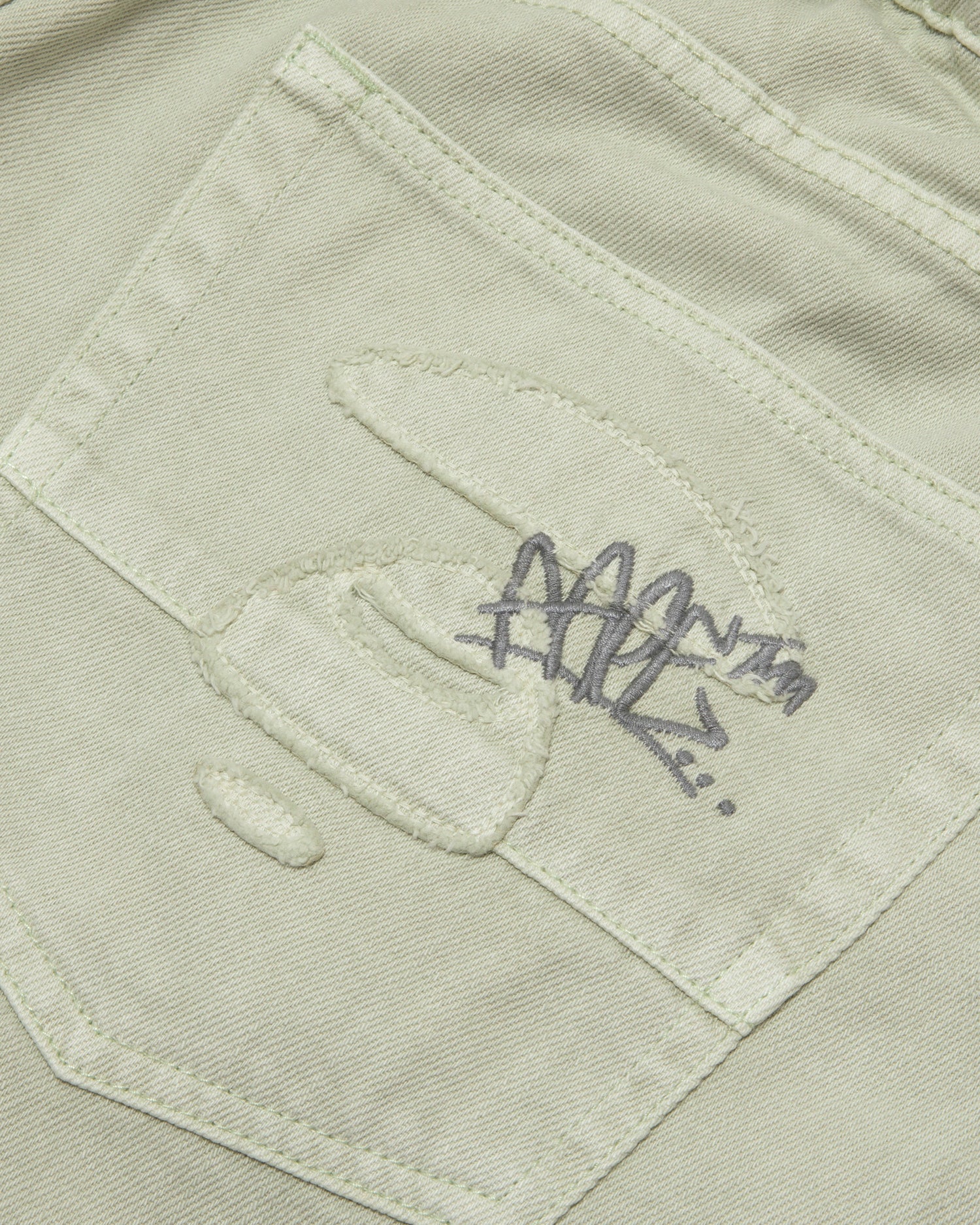 Moonface logo-patch shorts - Image 3