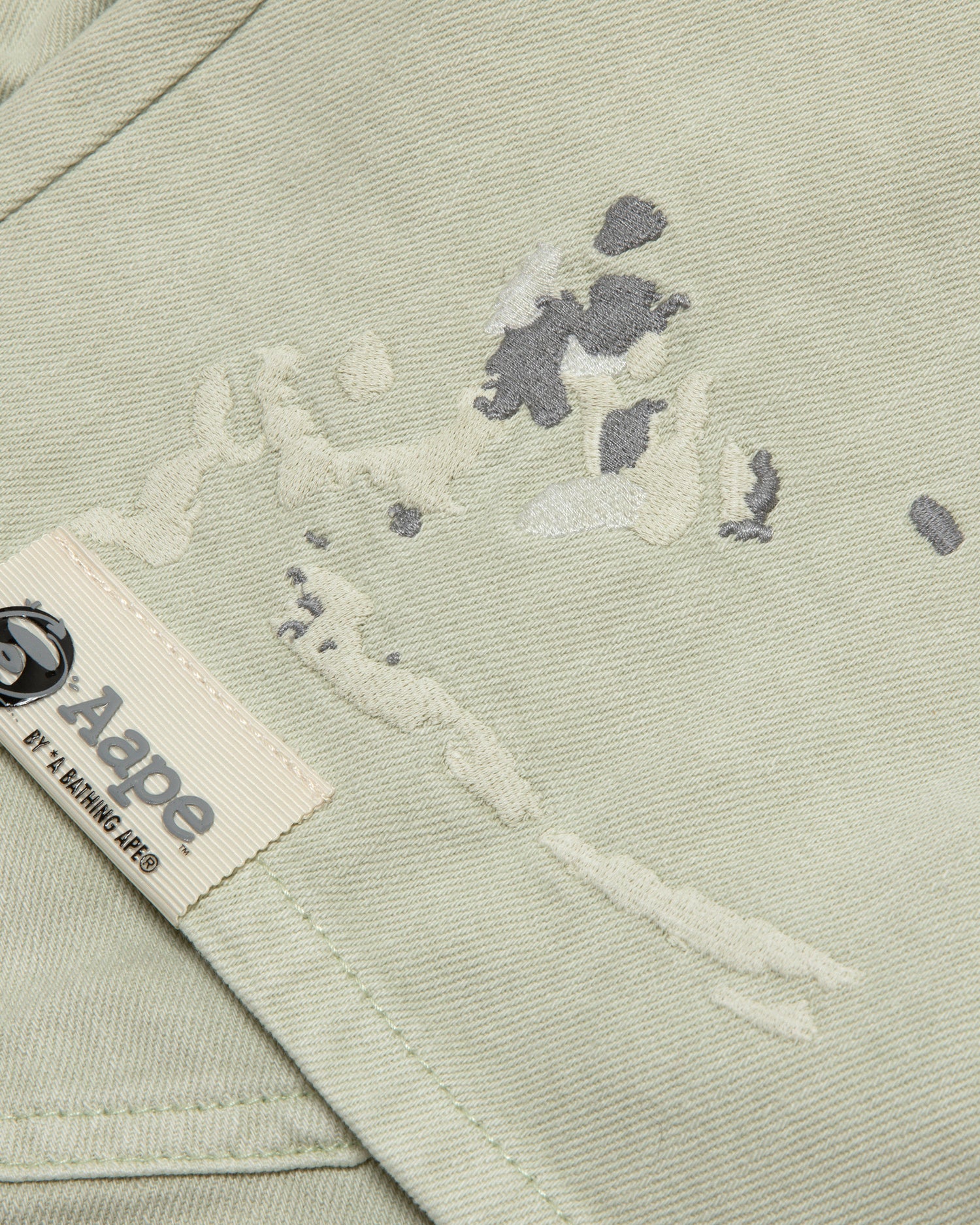 Moonface logo-patch shorts - Image 5