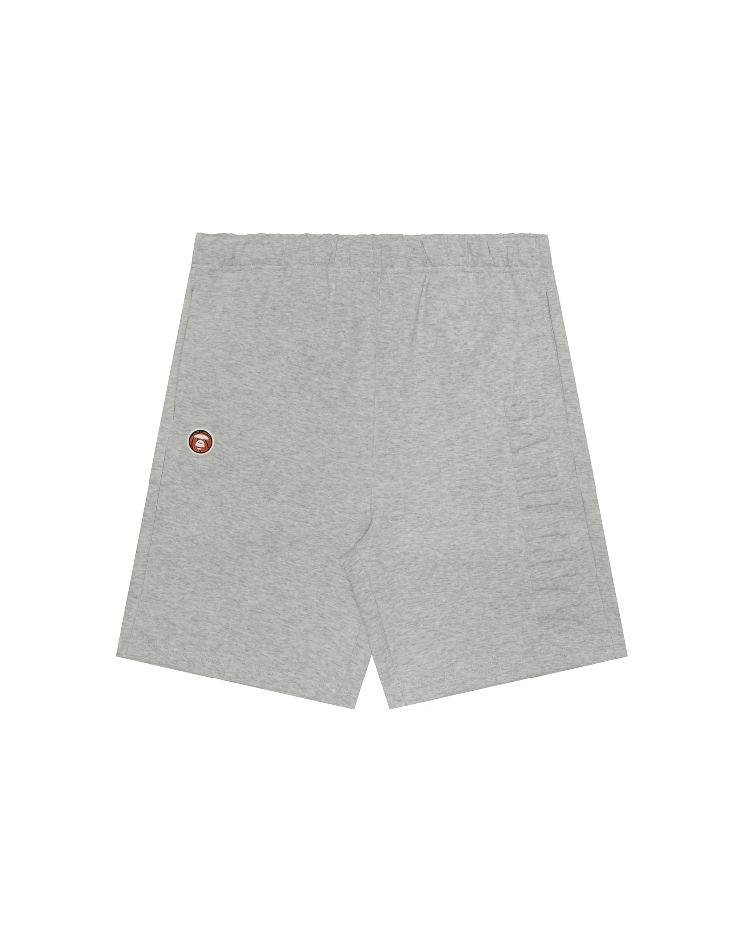 Moonface patch sweat shorts