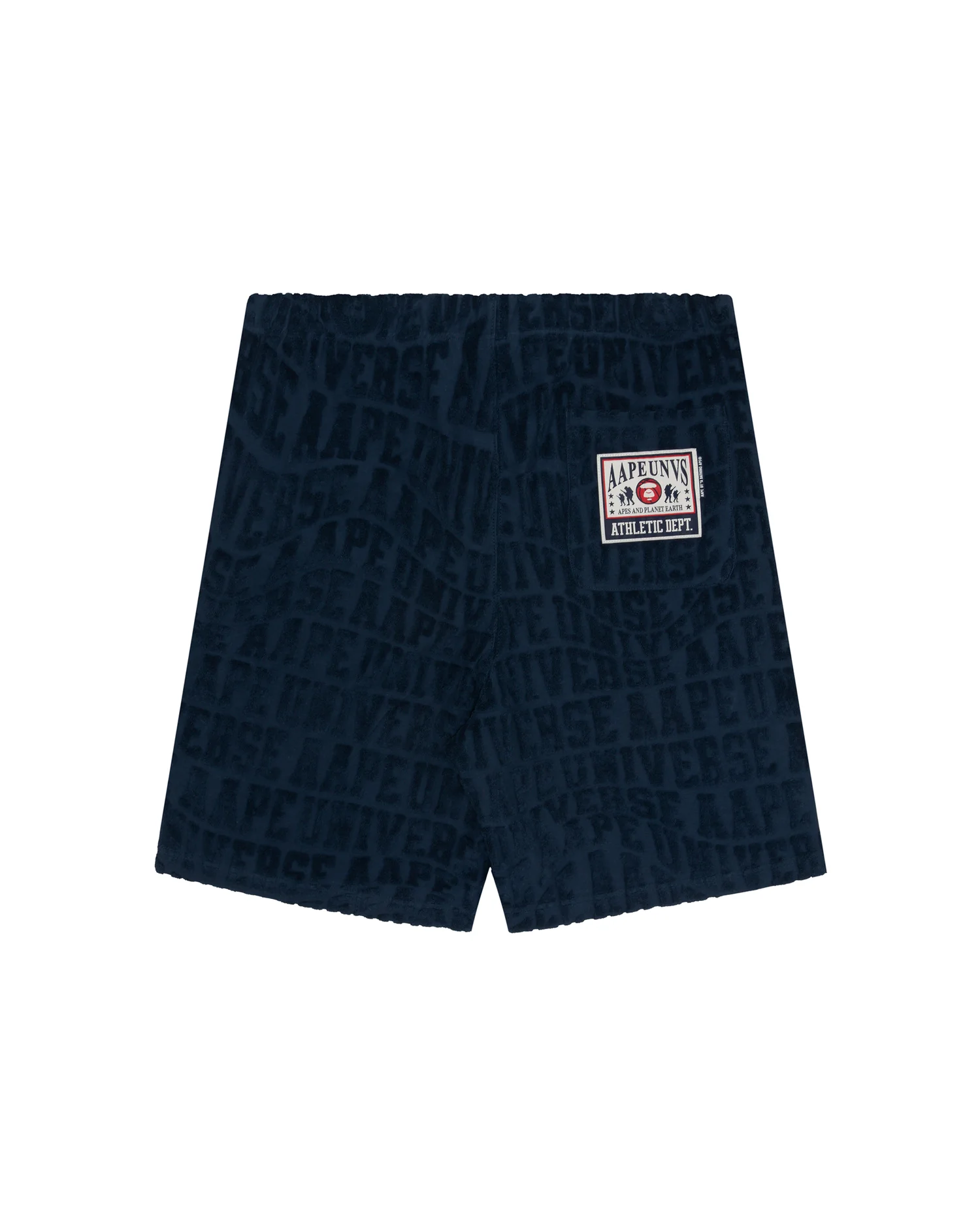 Moonface patch jacquard terry shorts - Image 2