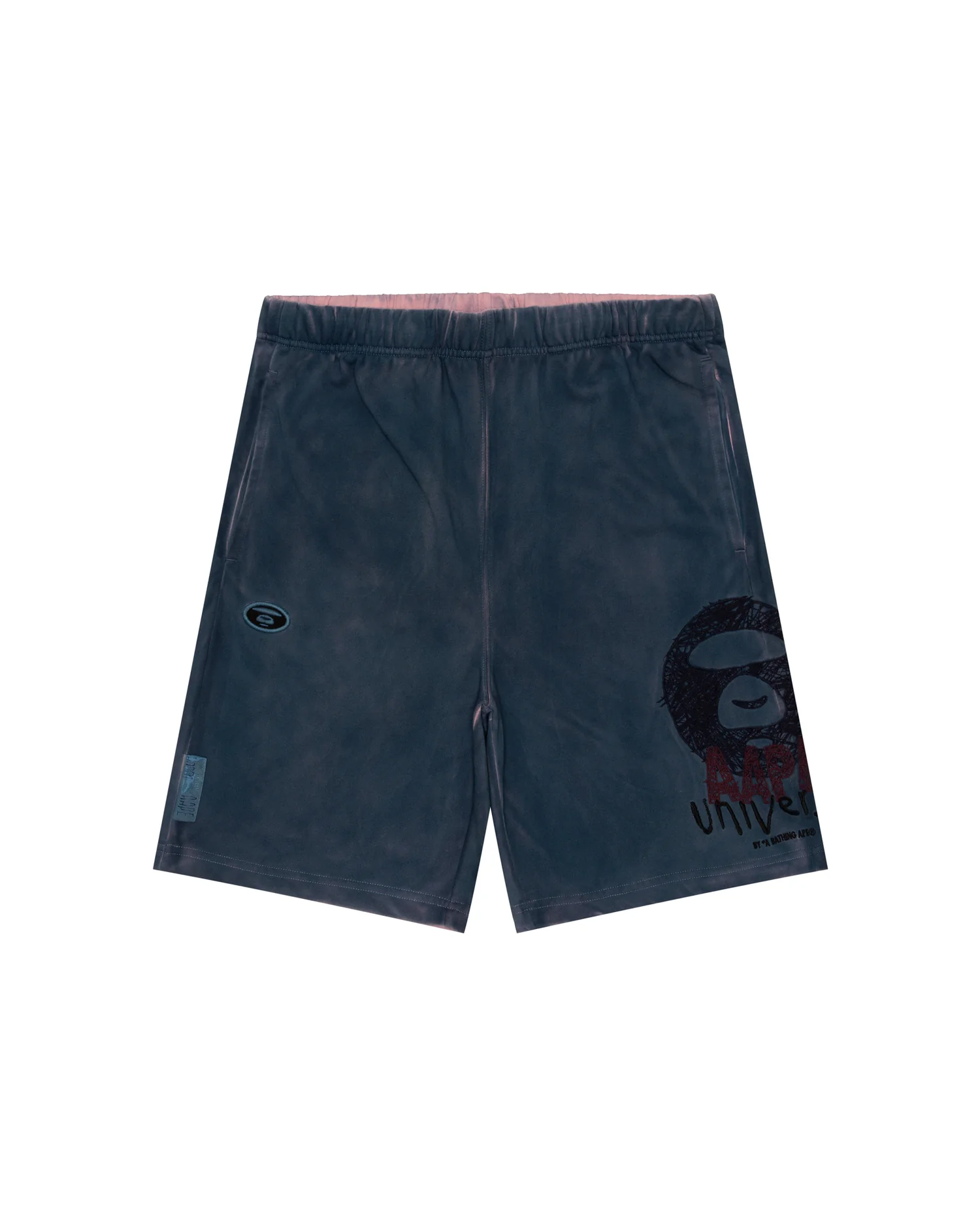 Moonface overdye sweatshorts