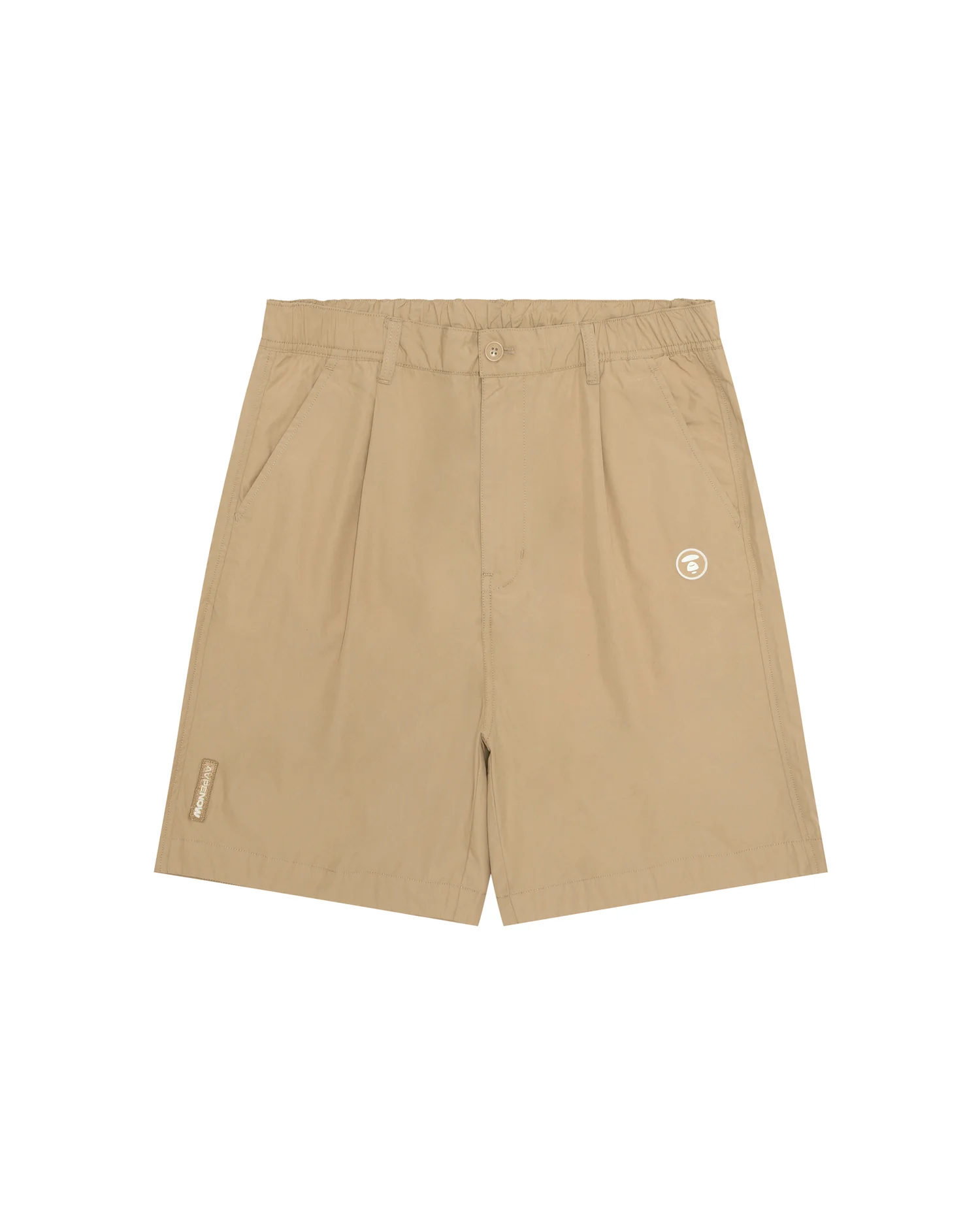 AAPENOW moonface logo shorts