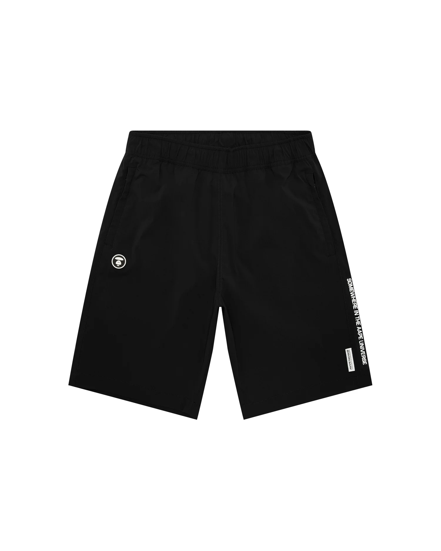 AAPENOW moonface logo shorts