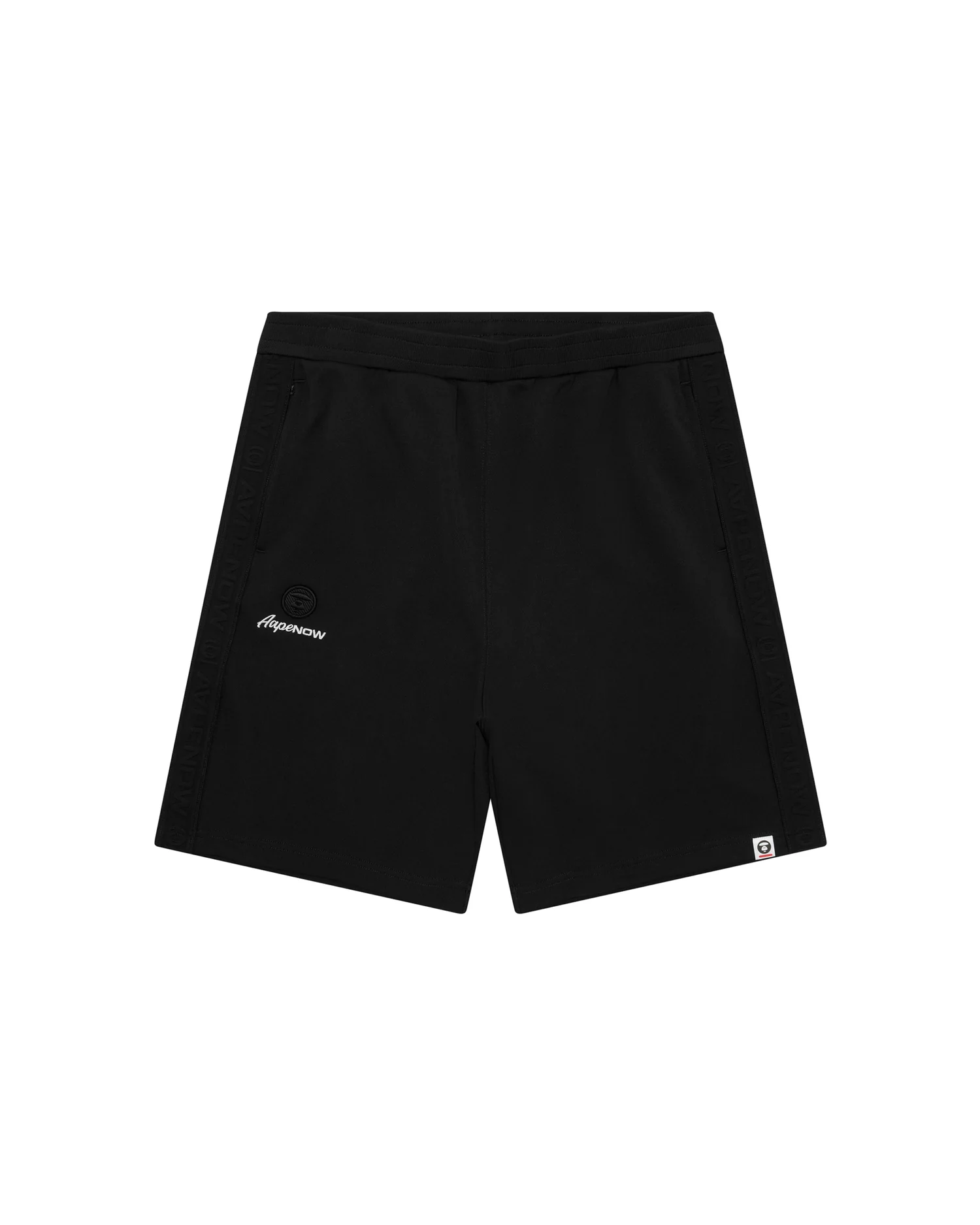AAPENOW moonface logo sweat shorts