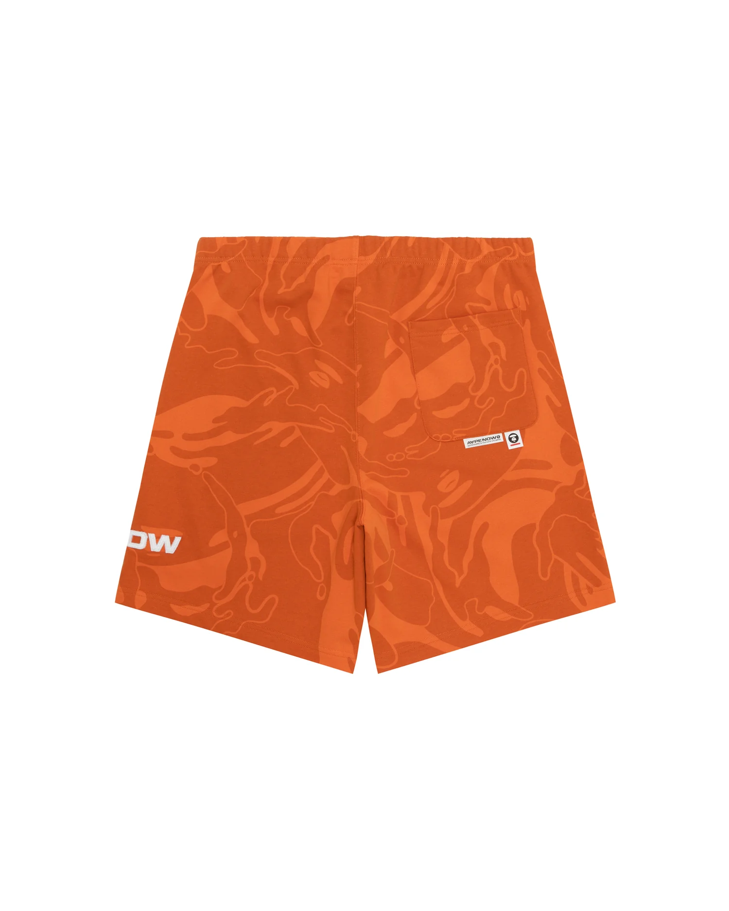 AAPENOW moonface logo camo sweat shorts - Image 12