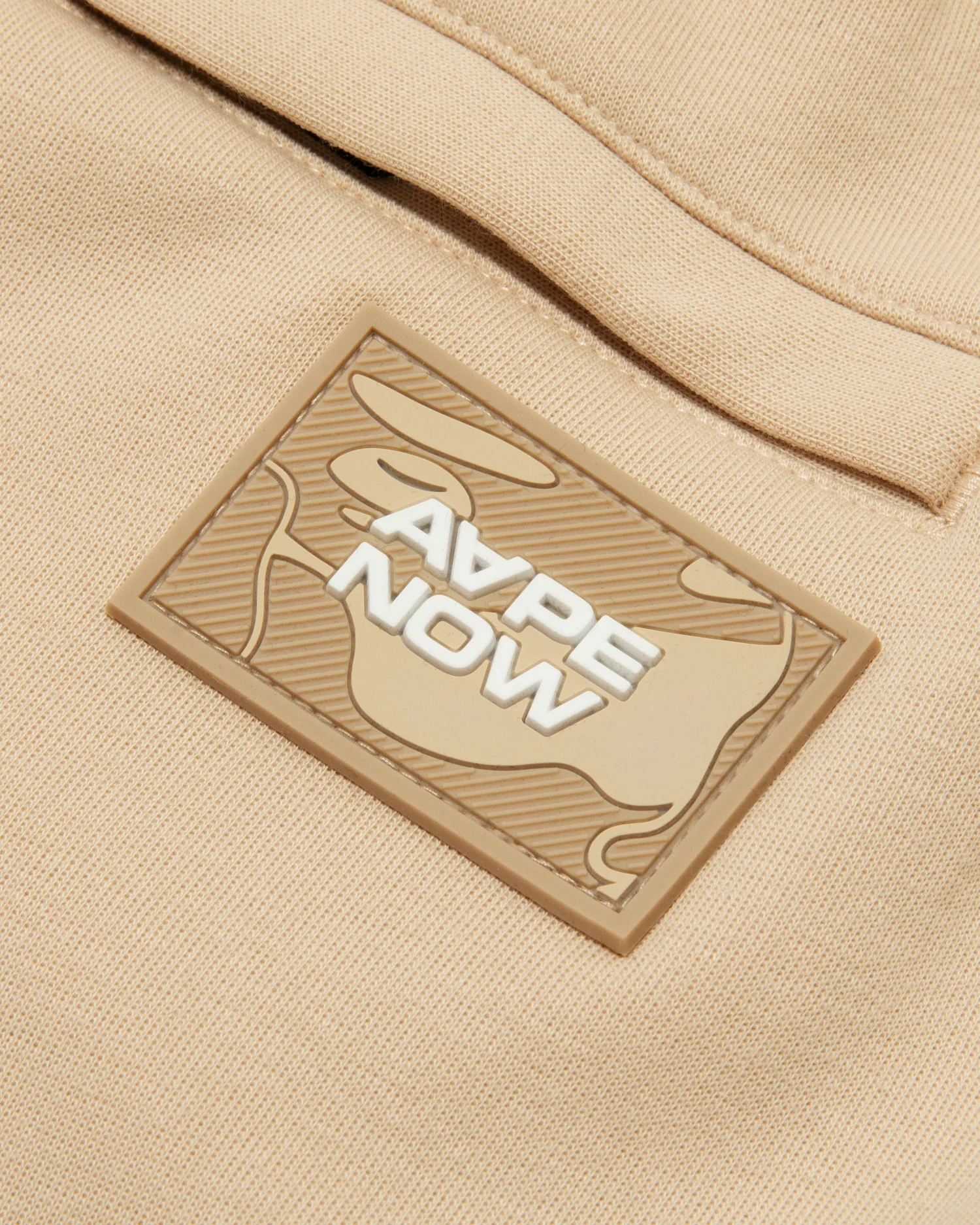 AAPENOW moonface logo cargo sweat shorts - Image 4
