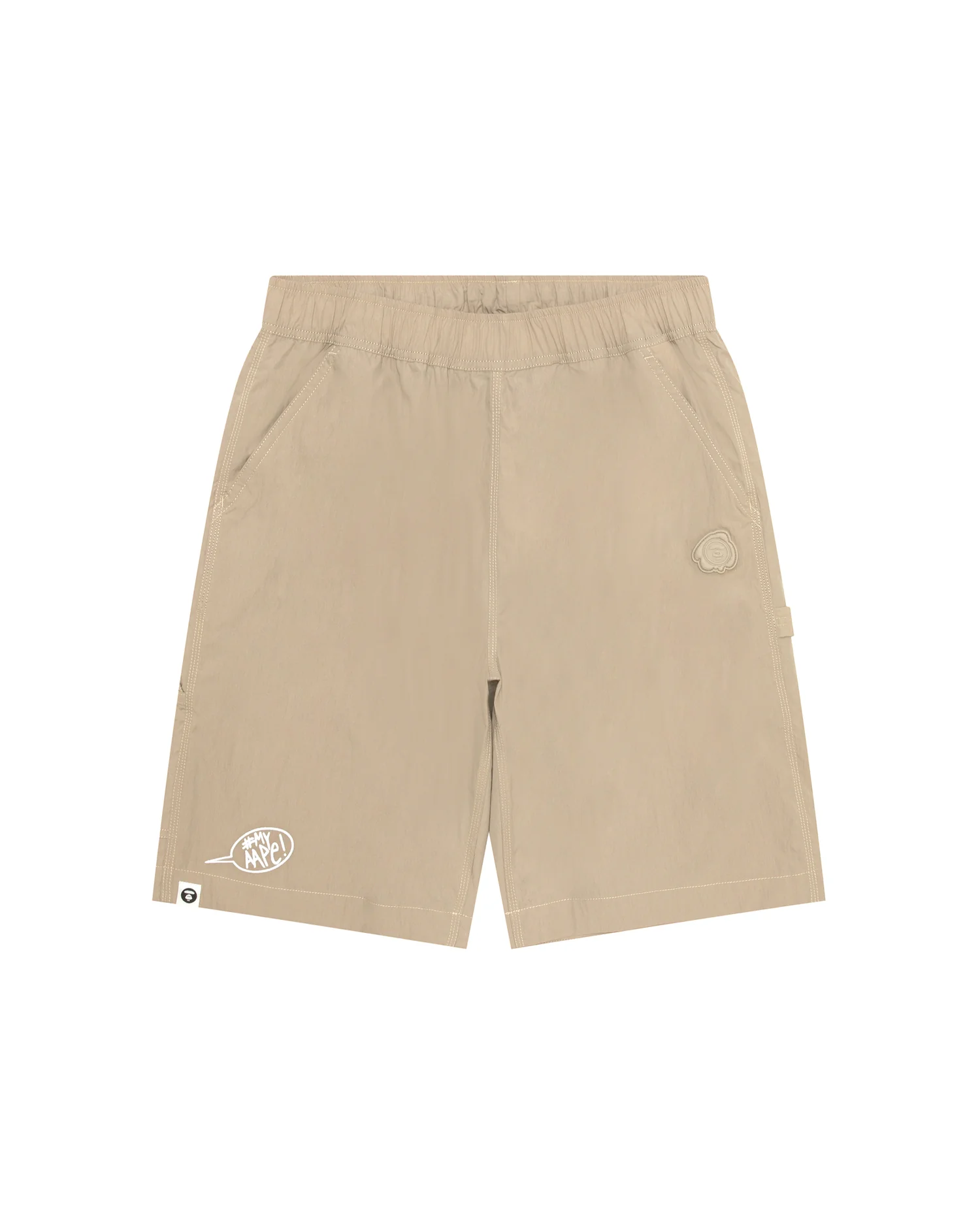 Moonface logo patch shorts